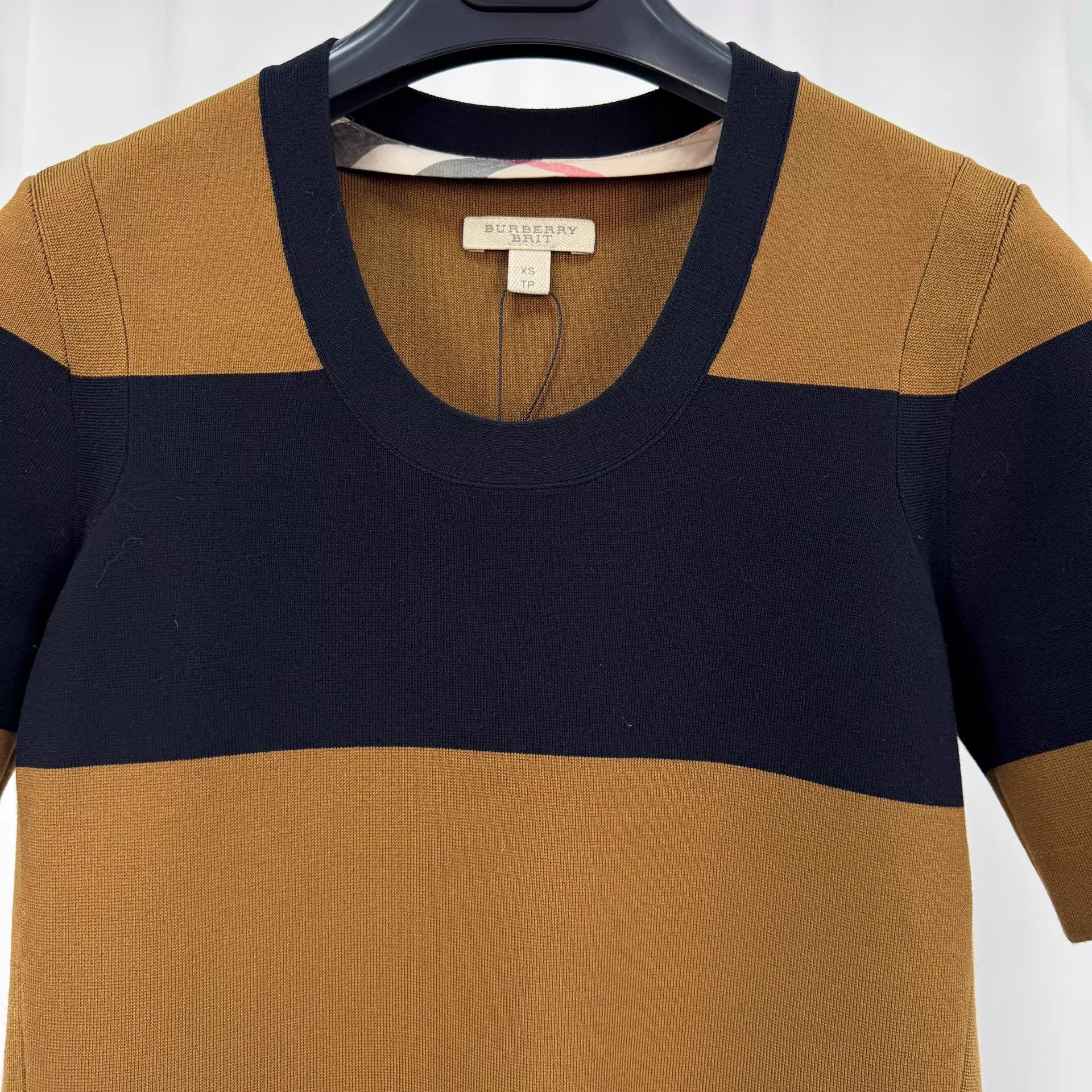Burberry Burberry women's knit stripe XS 99 new dress Size XS / US 0-2 / IT 36-38 - 3 Thumbnail
