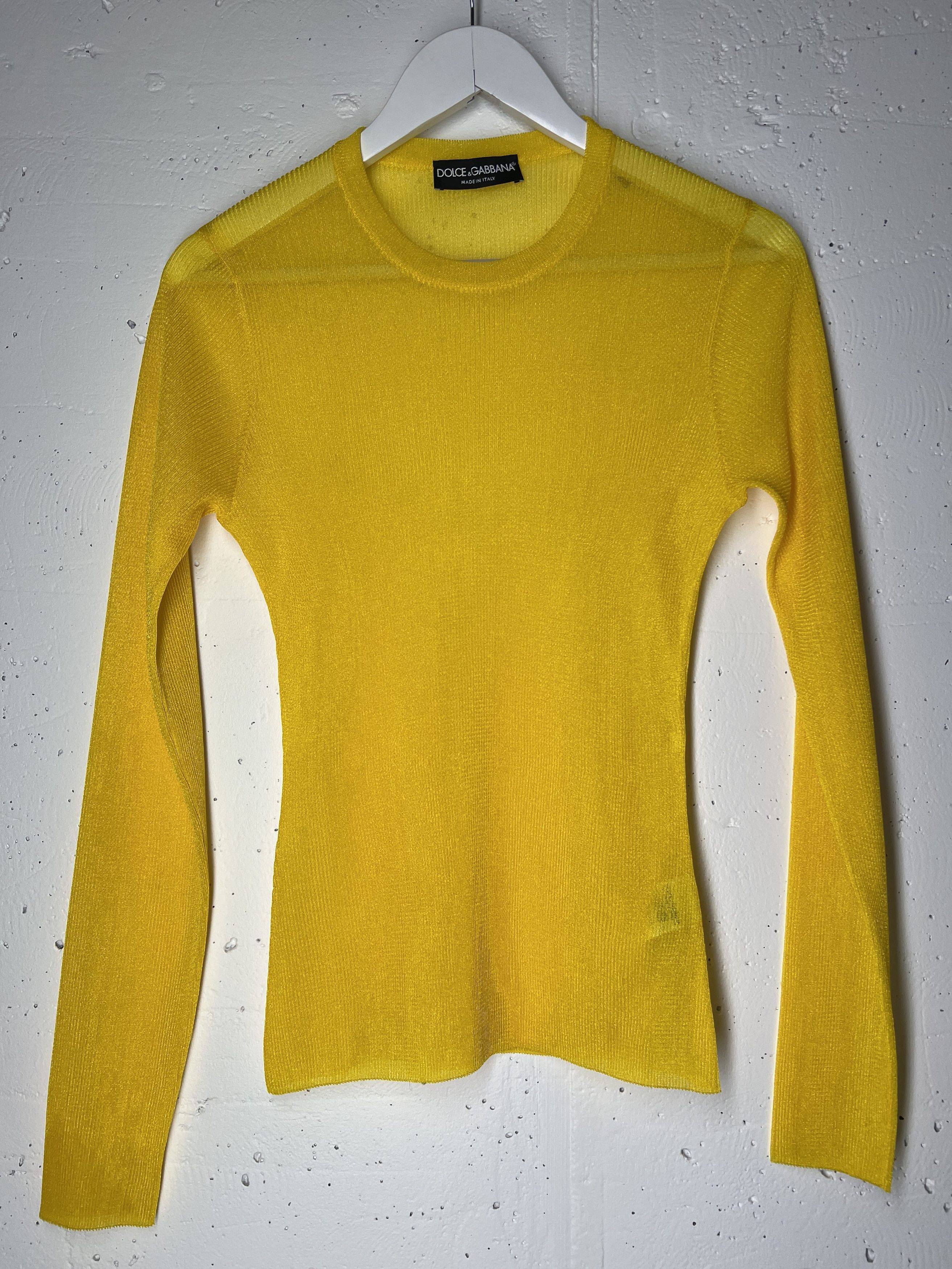 Dolce & Gabbana Dolce & Gabbana TOP, long sleeves Size M / US 6-8 / IT 42-44 - 1 Thumbnail