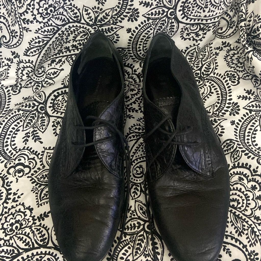Balenciaga BALENCIAGA LEATHER VINTAGE LACE UP SHOES SIZE 41 Size US 11 / IT 41 - 1 Thumbnail