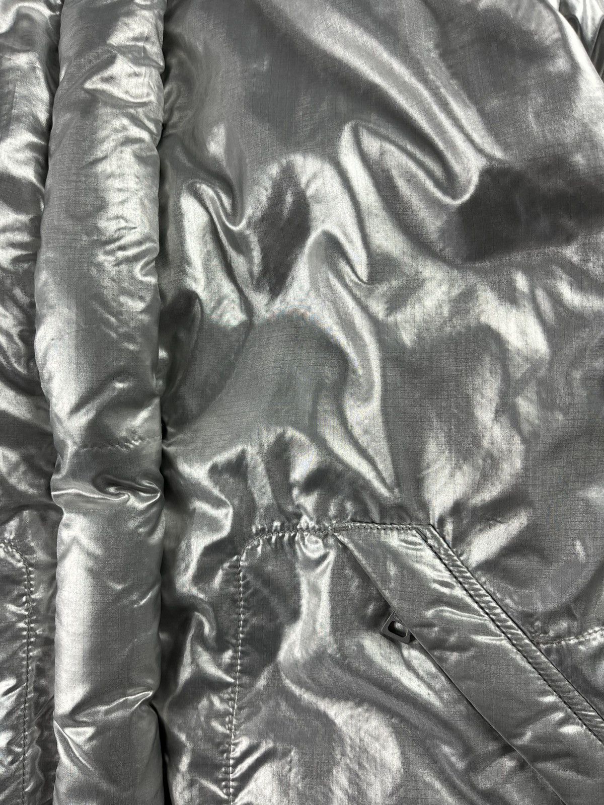 Prada Prada Silver Astro Puffer Jacket FW 2006 Size S / US 4 / IT 40 - 5 Thumbnail