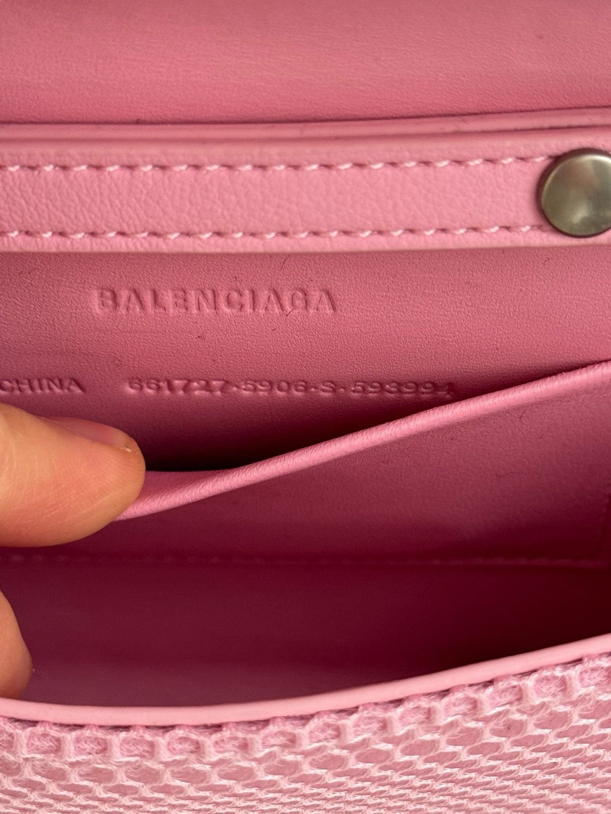 Balenciaga Sneakerhead Pink Track Bag Small Size ONE SIZE - 6 Thumbnail
