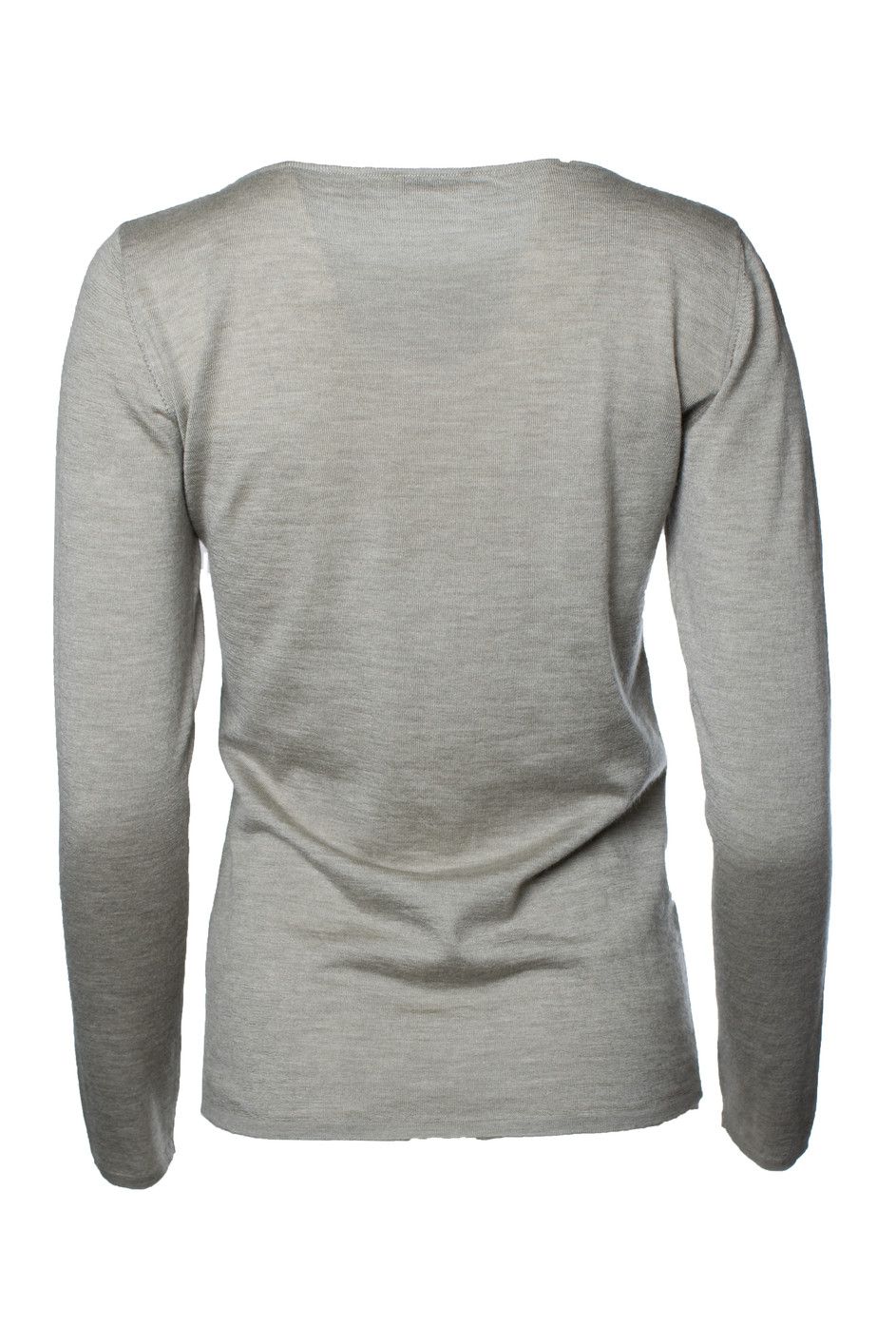 Brunello Cucinelli Brunello cucinelli, knitted cashmere top in grey Size S / US 4 / IT 40 - 3 Thumbnail