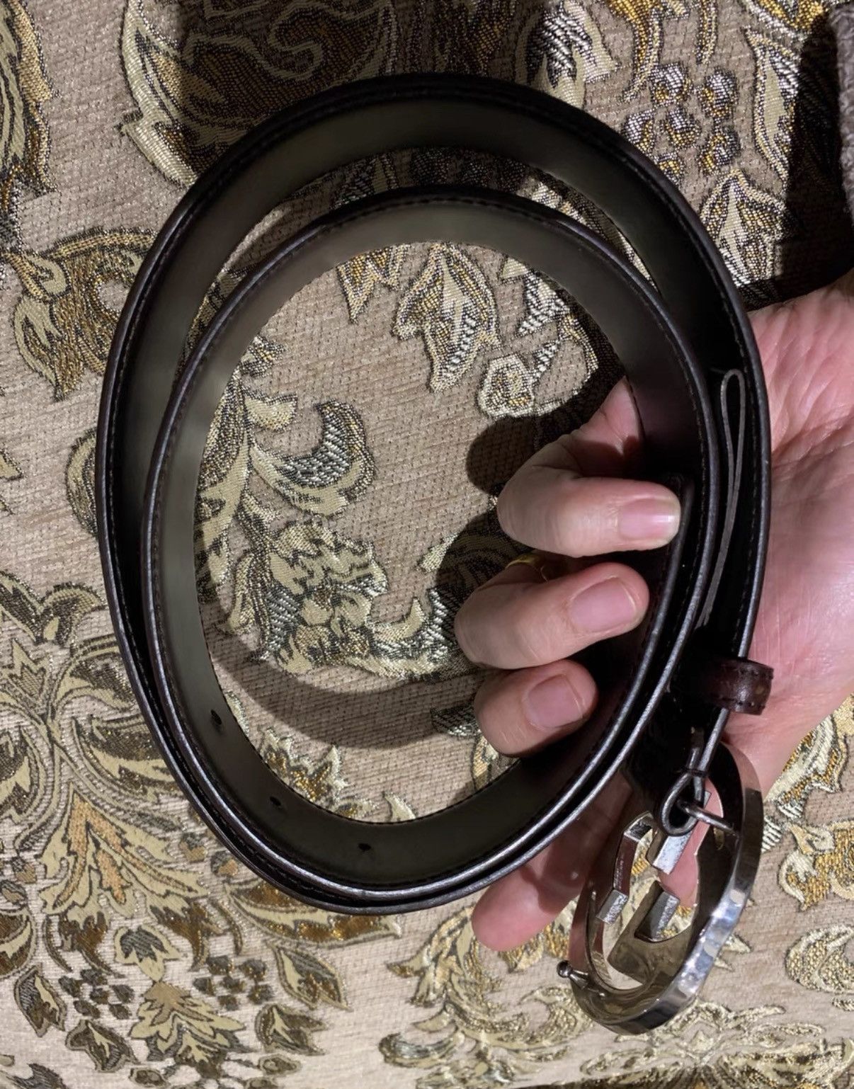 Gucci Gucci Genuine Leather Belt K16 Size ONE SIZE - 5 Thumbnail