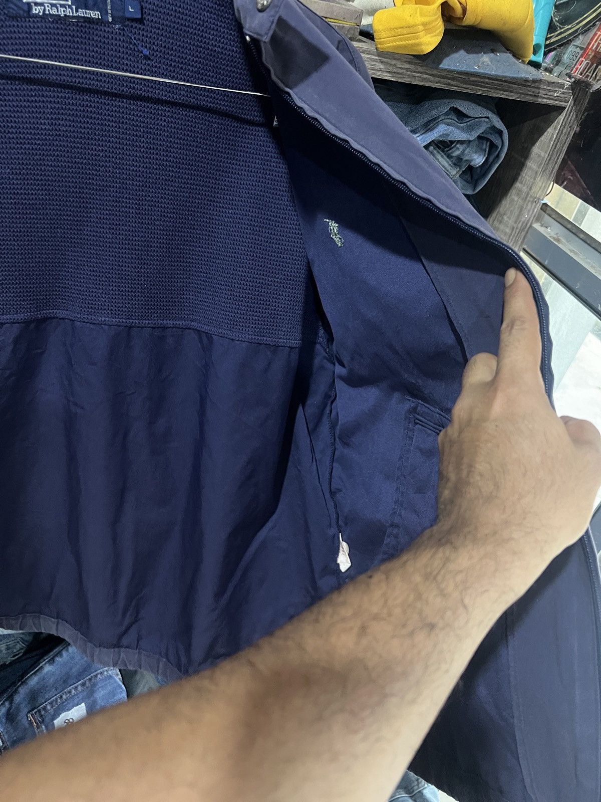 Polo Ralph Lauren 🔥Vintage Polo Ralph Lauren Zipper Jacket Size US L / EU 52-54 / 3 - 11 Thumbnail