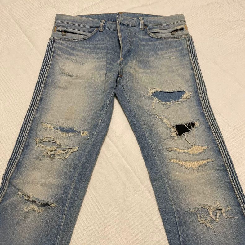 Balmain Balmain Distressed Wash Denim Pants-dmc Size US 30 / EU 46 - 1 Thumbnail
