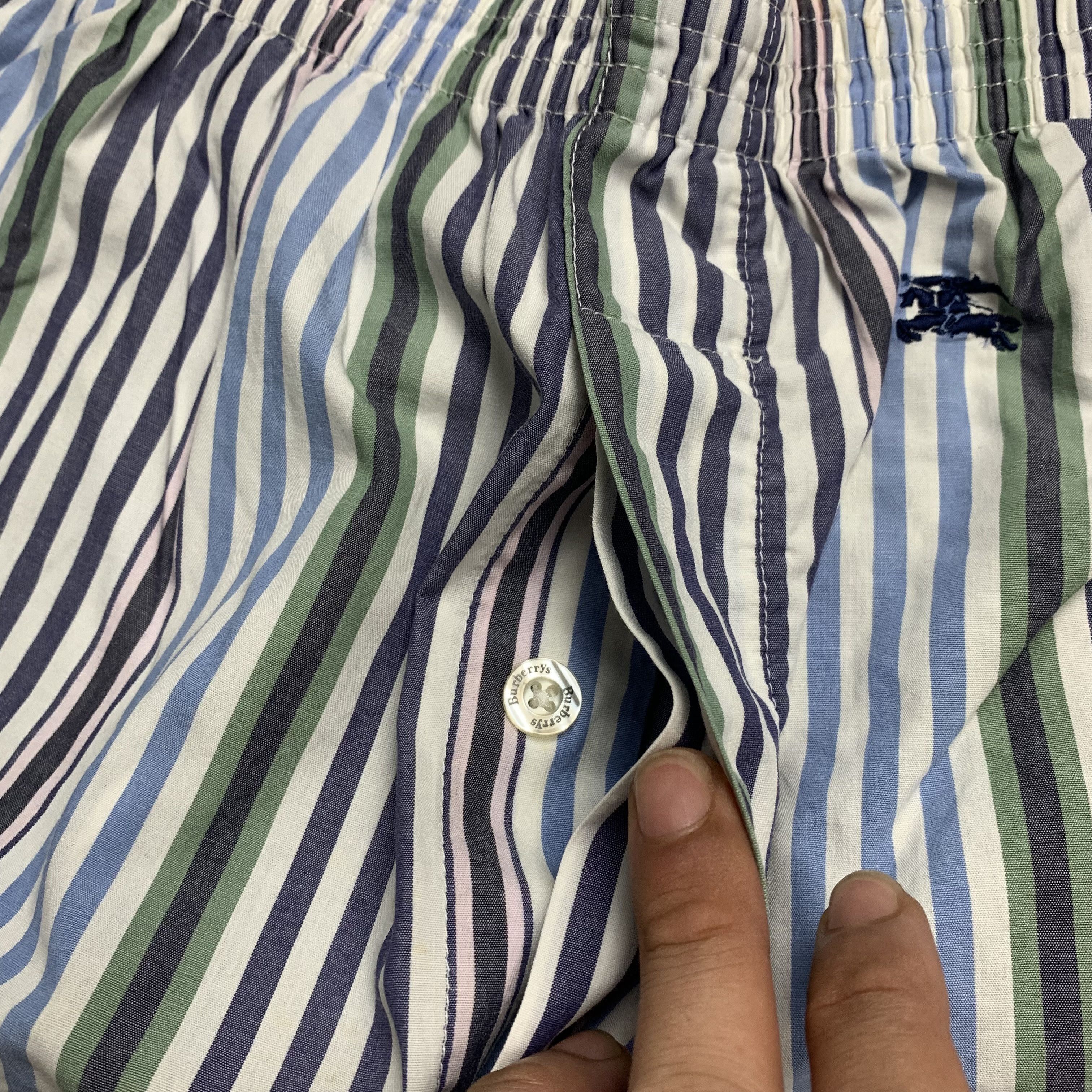 Burberry Vintage Burberry Striped Boxer Pants Size US 32 / EU 48 - 3 Thumbnail