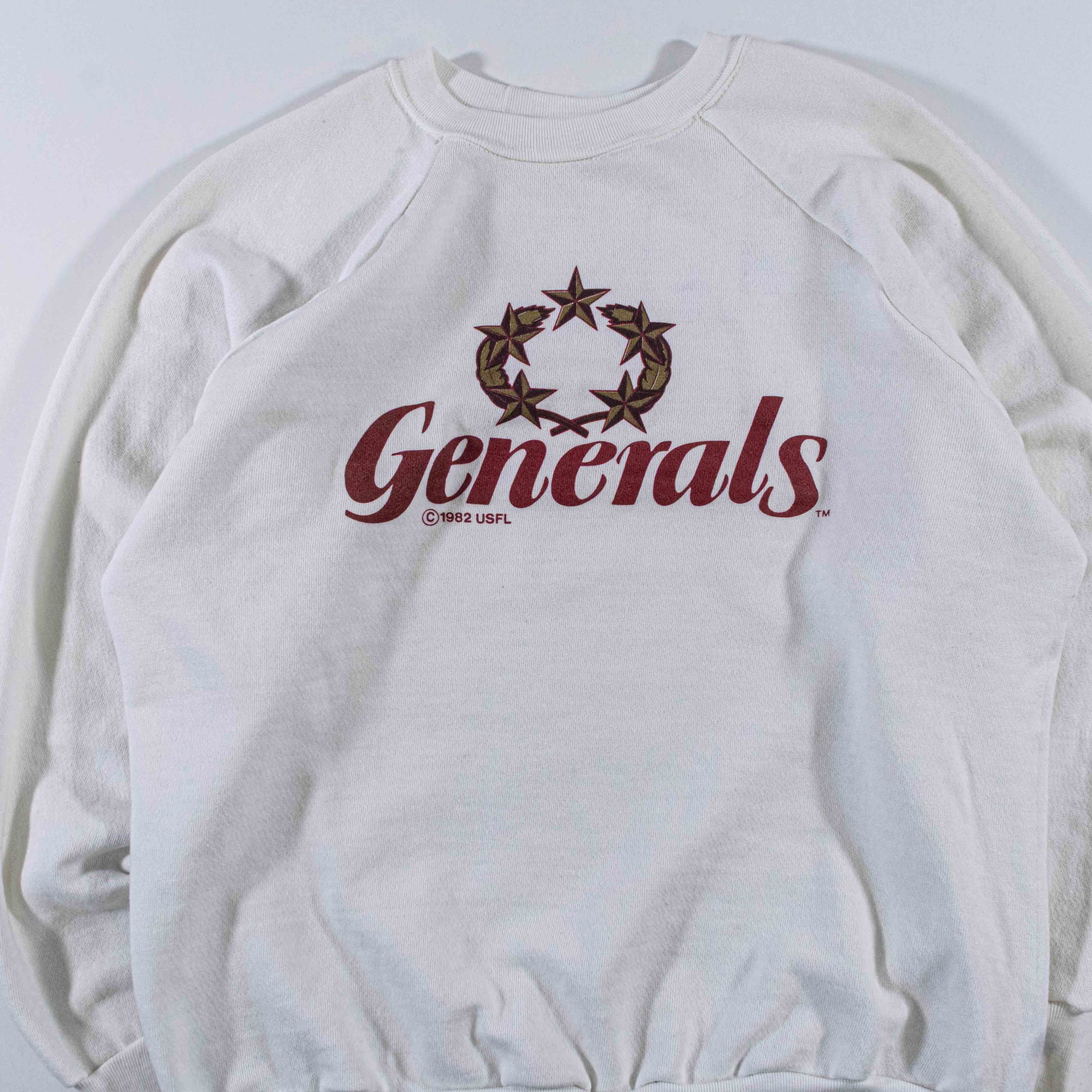 Signal Sport 80s New Jersey Generals Sweatshirt USFL 1982 XL Made in USA Size US XL / EU 56 / 4 - 4 Thumbnail