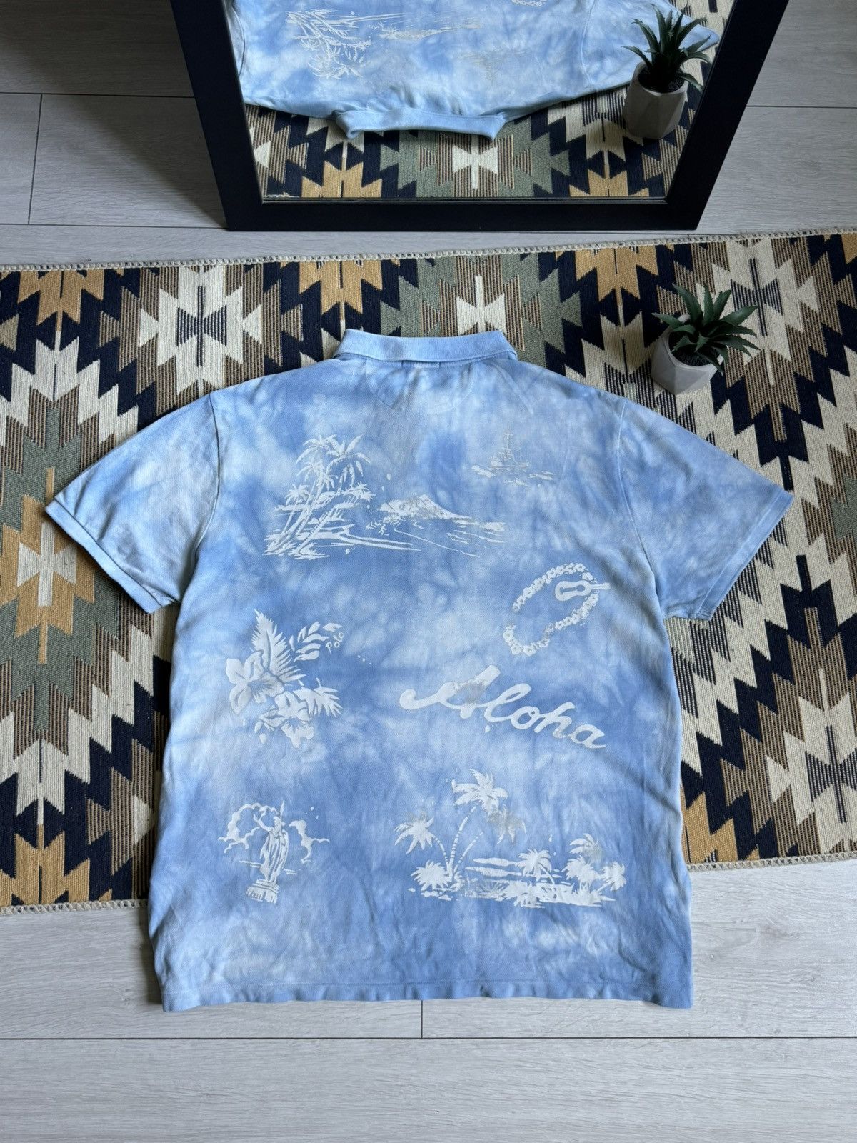 Polo Ralph Lauren Vintage Polo Ralph Lauren Aloha Hawaii T-shirt Size US XL / EU 56 / 4 - 7 Thumbnail