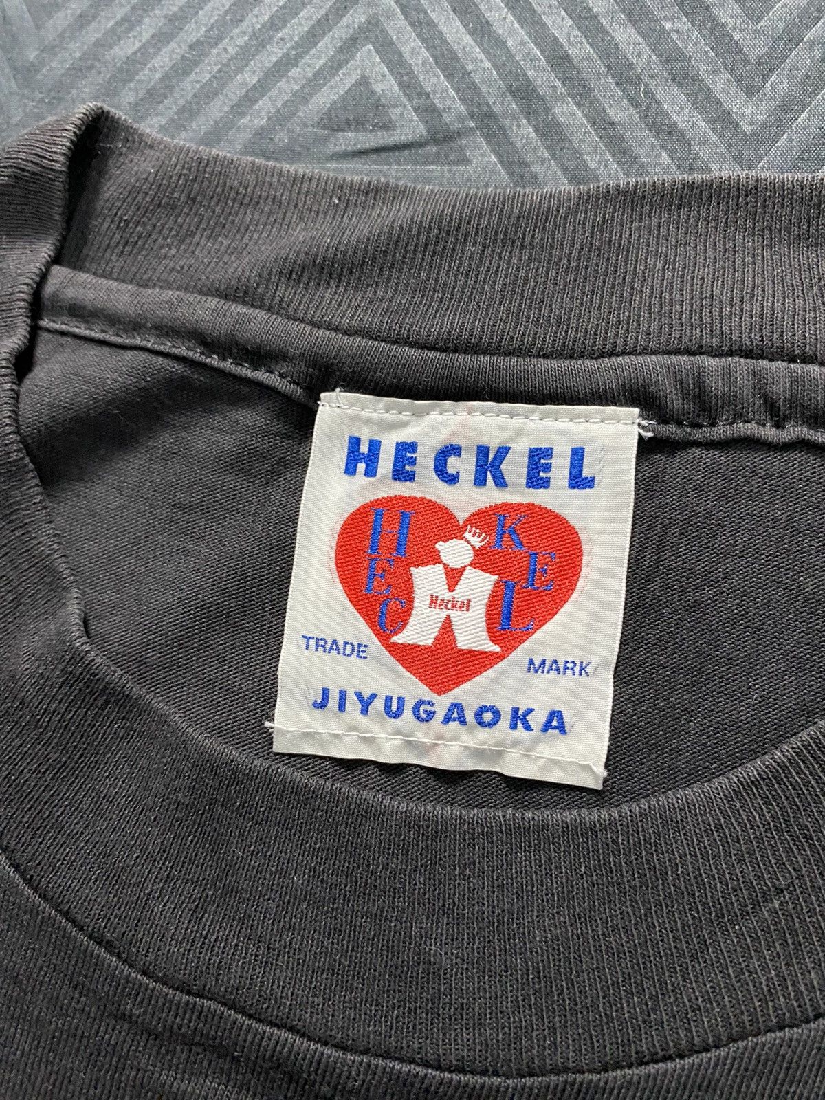 Japanese Brand × Vintage Vintage heckel jiyugaoka t-shirt Size US M / EU 48-50 / 2 - 3 Thumbnail