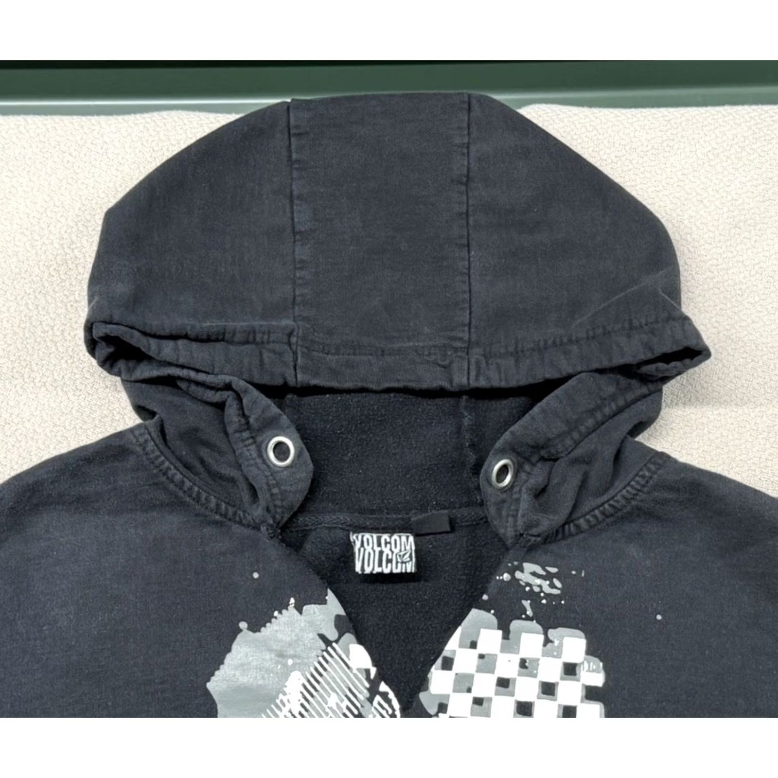 Volcom VINTAGE Volcom Hoodie Sweatshirt Men’s 2XL Black Y2K Grunge Skate Size US XXL / EU 58 / 5 - 6 Thumbnail