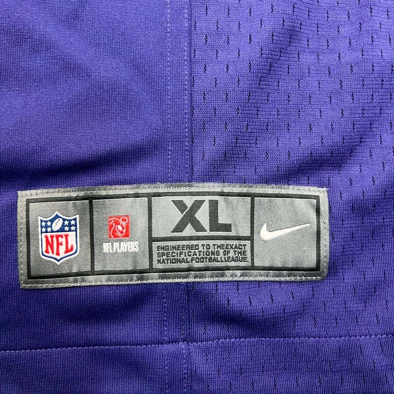 Nike Baltimore Ravens Flacco #5 Jersey Shirt Men Short Sleeve XL Size US XL / EU 56 / 4 - 6 Thumbnail