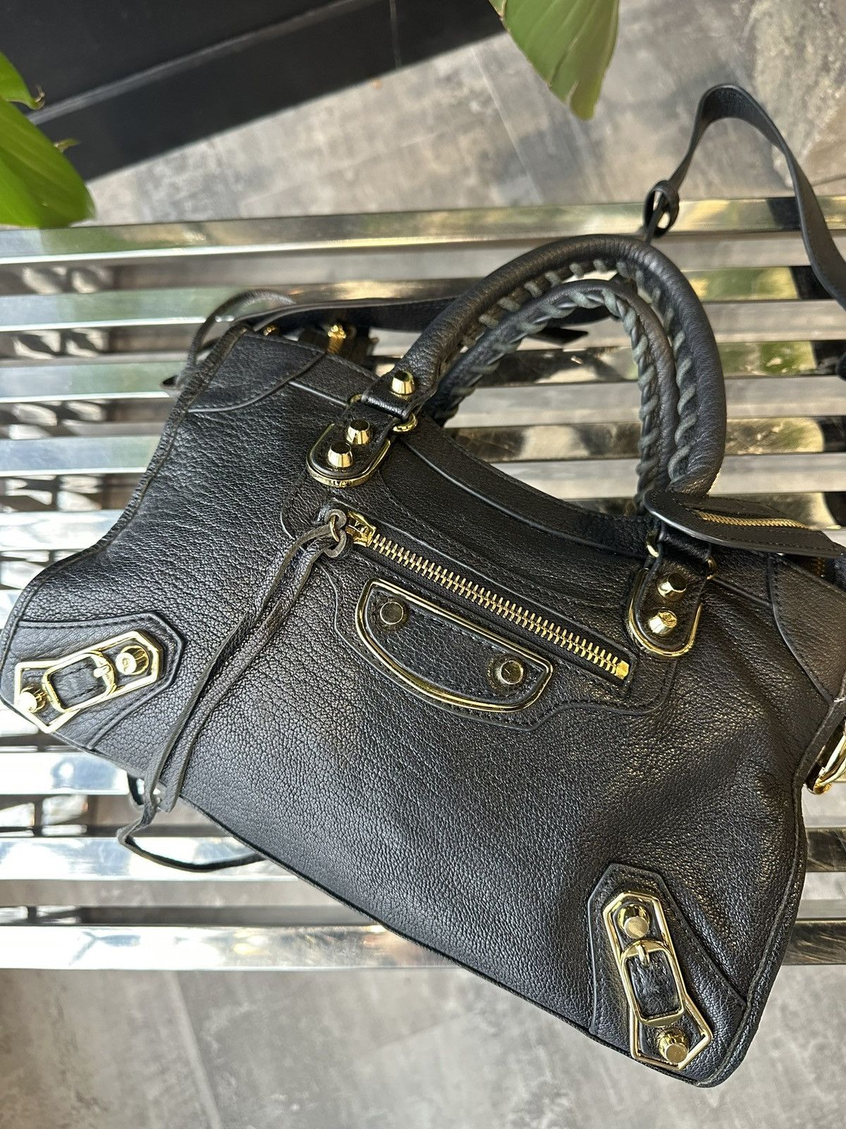 Balenciaga Balenciaga Metallic Edge Classic City Bag Size ONE SIZE - 3 Thumbnail