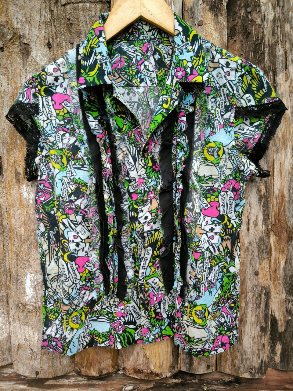 Japanese Brand Sleeveles Shirt Blouse Garcia Marquez Size S / US 4 / IT 40 - 1 Thumbnail