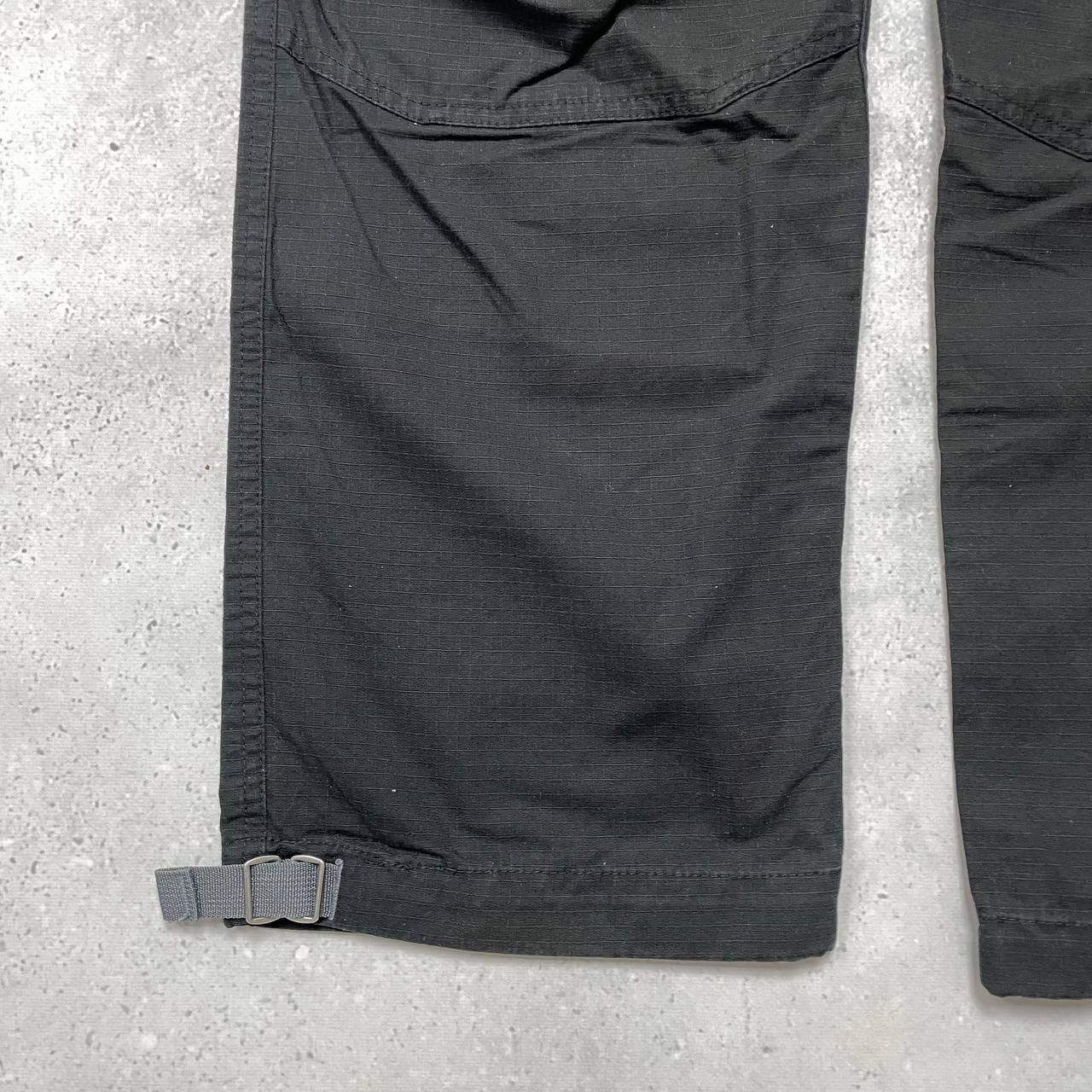 Japanese Brand Bastard Cotton Ripstop Cargo Pants Faded Black Size W30 L31 Size US 30 / EU 46 - 10 Thumbnail