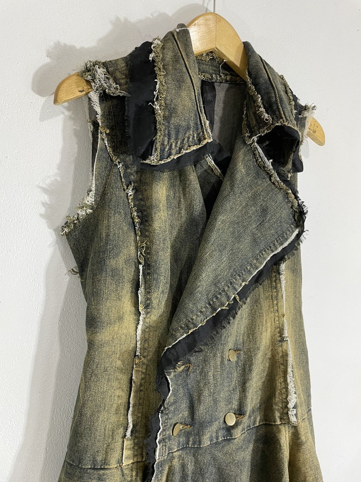 Japanese Brand Vintage Rare Distressed Dress goa mudmax ifsix style Size S / US 4 / IT 40 - 3 Thumbnail