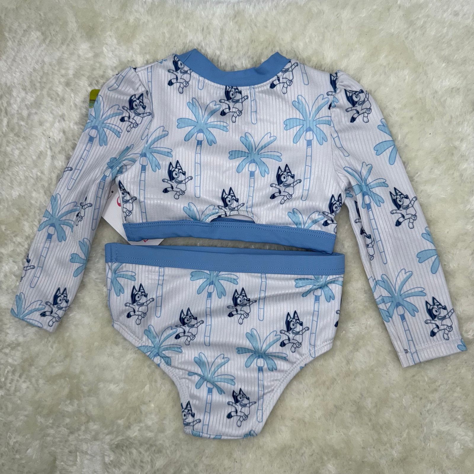 Other NWT Bluey Girls 2-Piece Toddler Long Sleeve Summer Swimsuit Size ONE SIZE - 9 Thumbnail