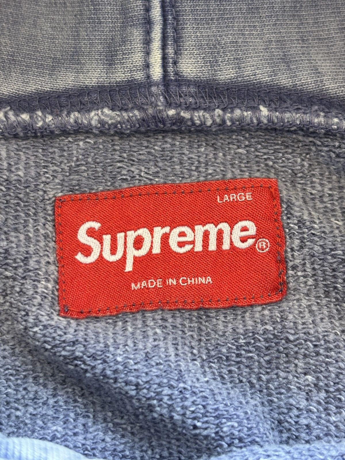 Supreme Rare Supreme SS16 overdyed hoodie Size US L / EU 52-54 / 3 - 7 Thumbnail