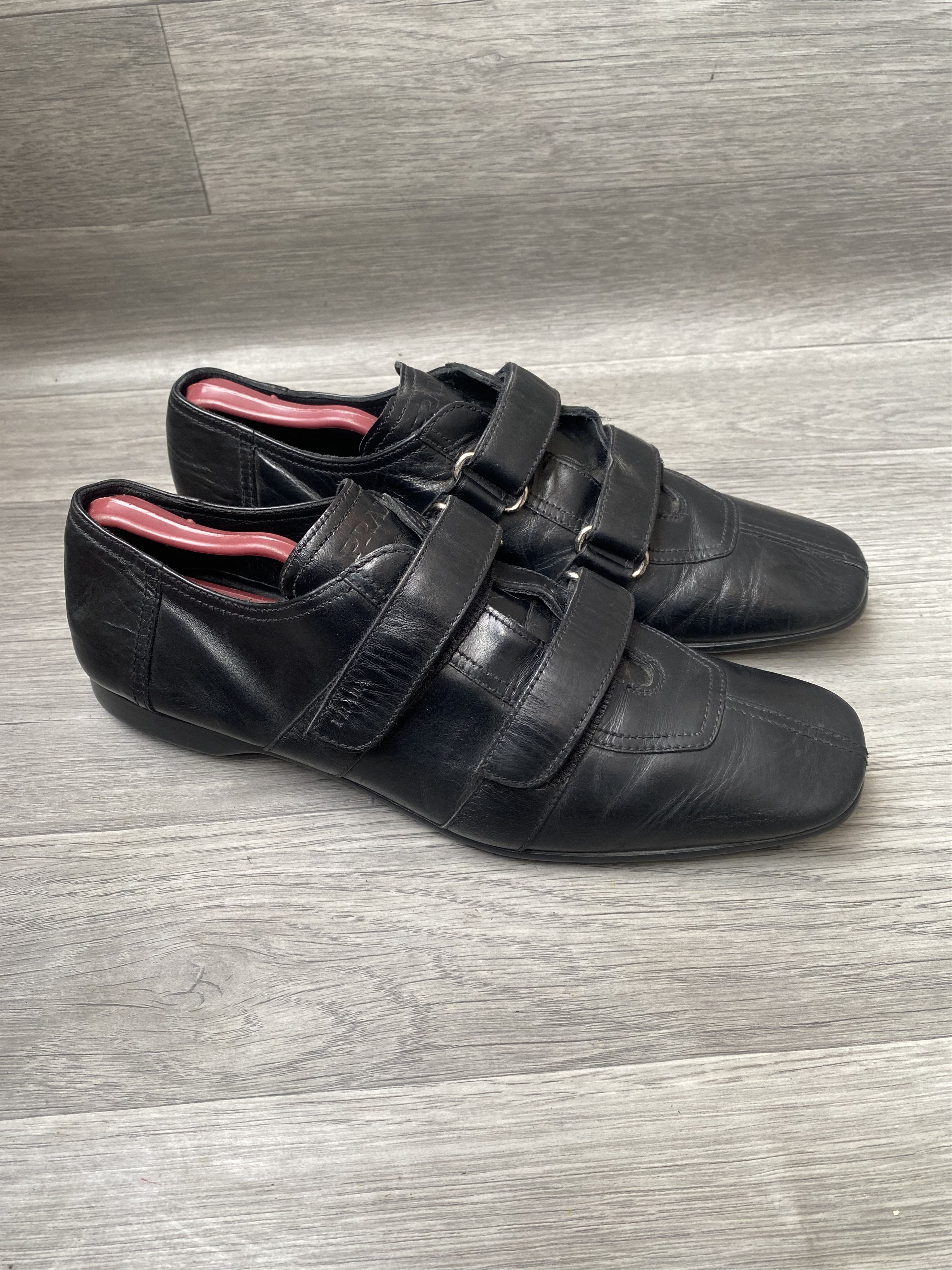 Prada Prada sport strappy leather sneakers sz uk7 Size US 8 / EU 41 - 7 Thumbnail