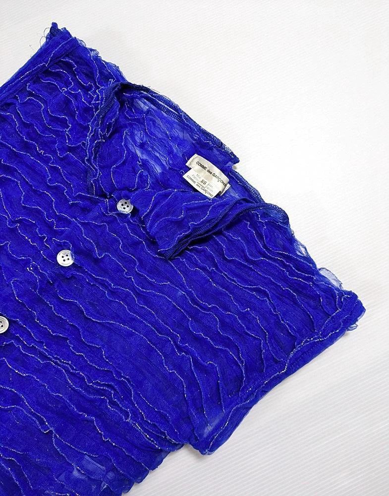 Comme des Garcons Comme Des Garcons Blue Shirt Size XS / US 0-2 / IT 36-38 - 3 Thumbnail