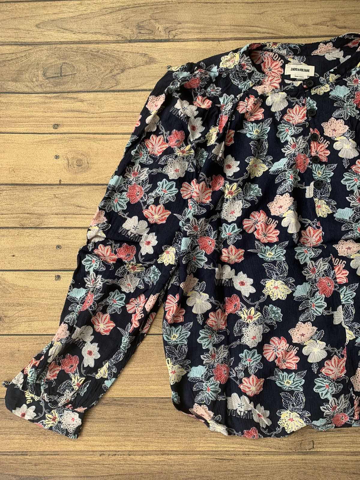 Zadig & Voltaire Zadig and voltaire floral fullprint blouse Size S / US 4 / IT 40 - 3 Thumbnail