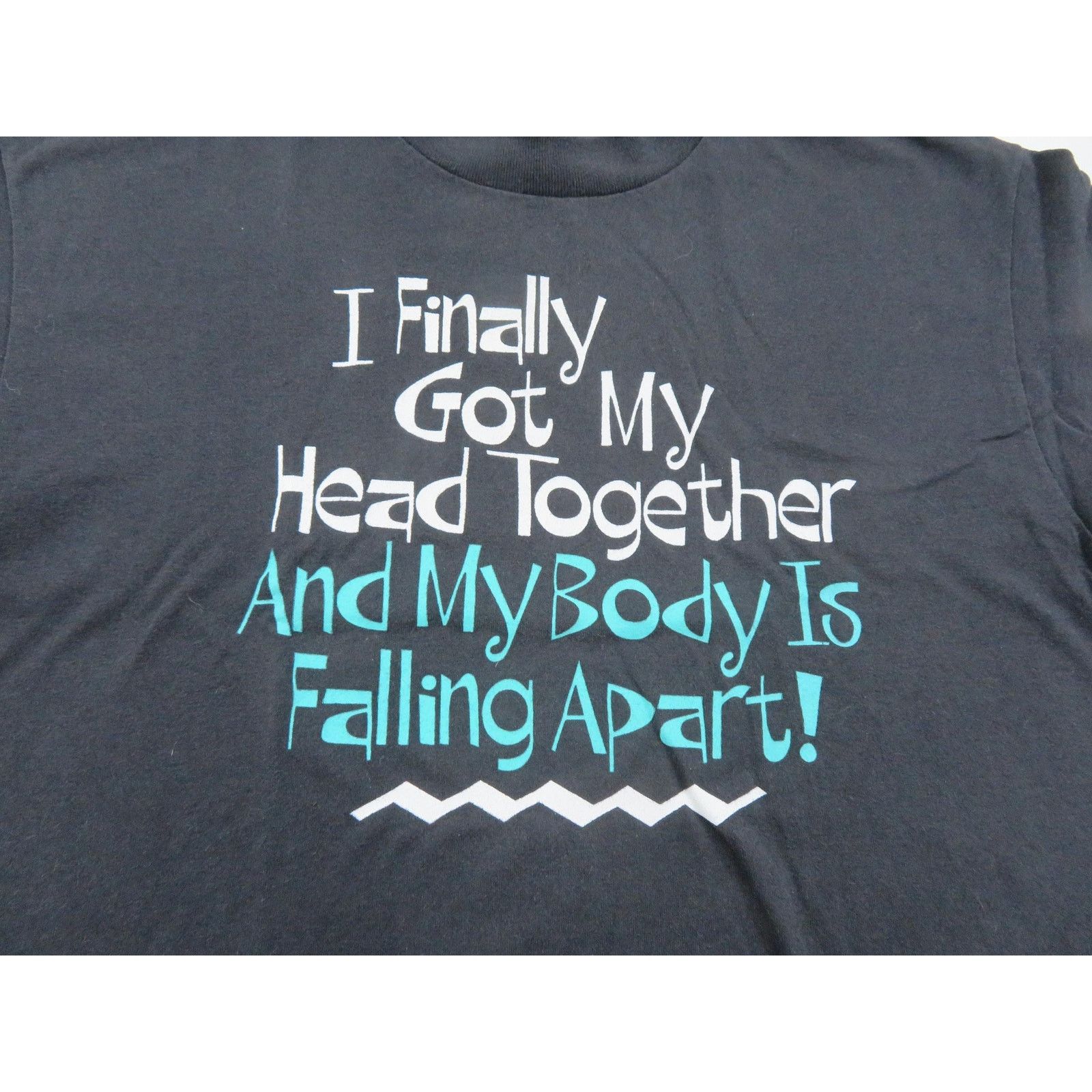 Other I Finally Got My Head Together Funny T-Shirt XL 1980s Size US XL / EU 56 / 4 - 2 Thumbnail