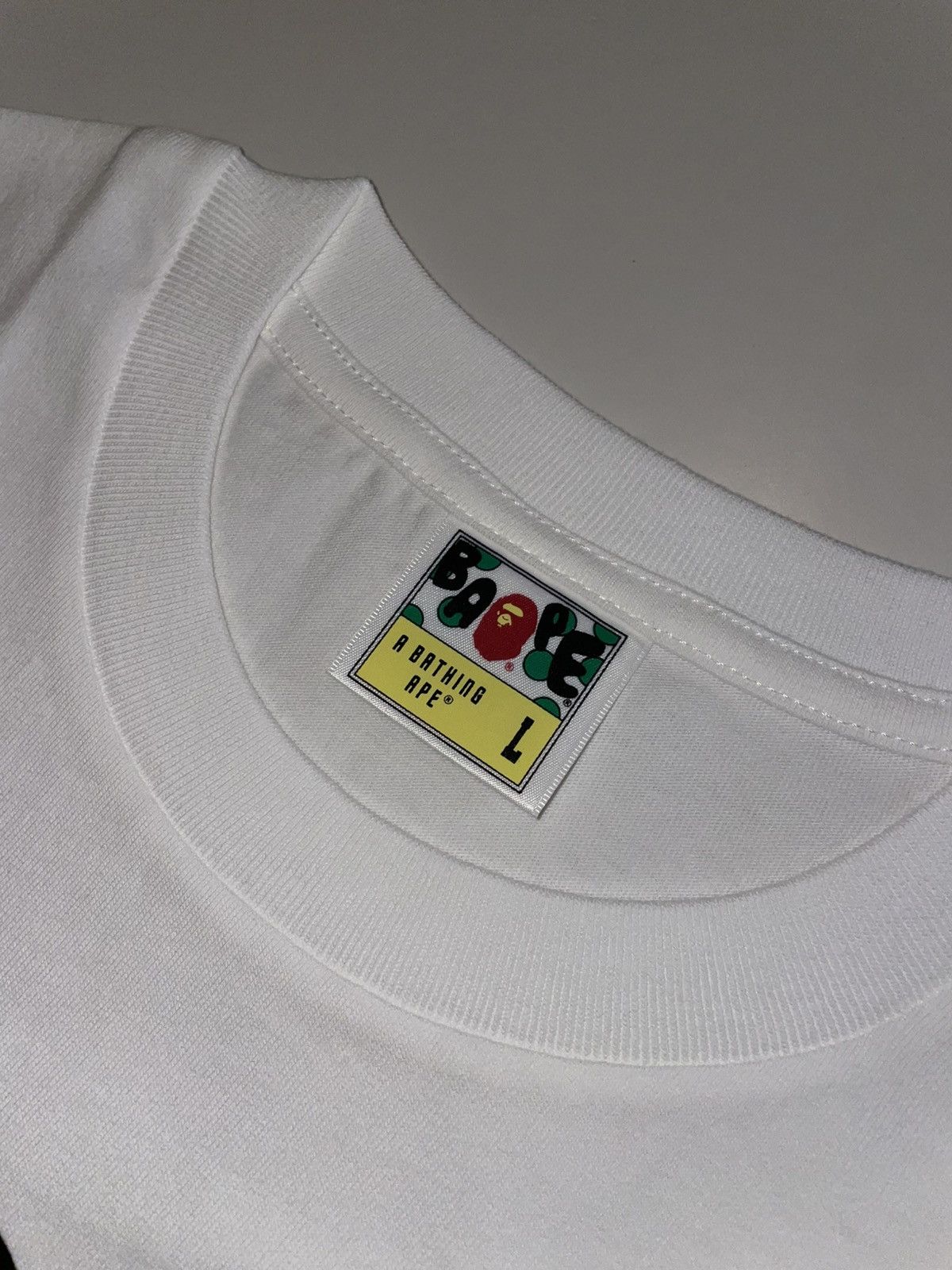 Bape BAPE ABC Camo Milo On Big Ape Head Tee Size US L / EU 52-54 / 3 - 3 Thumbnail