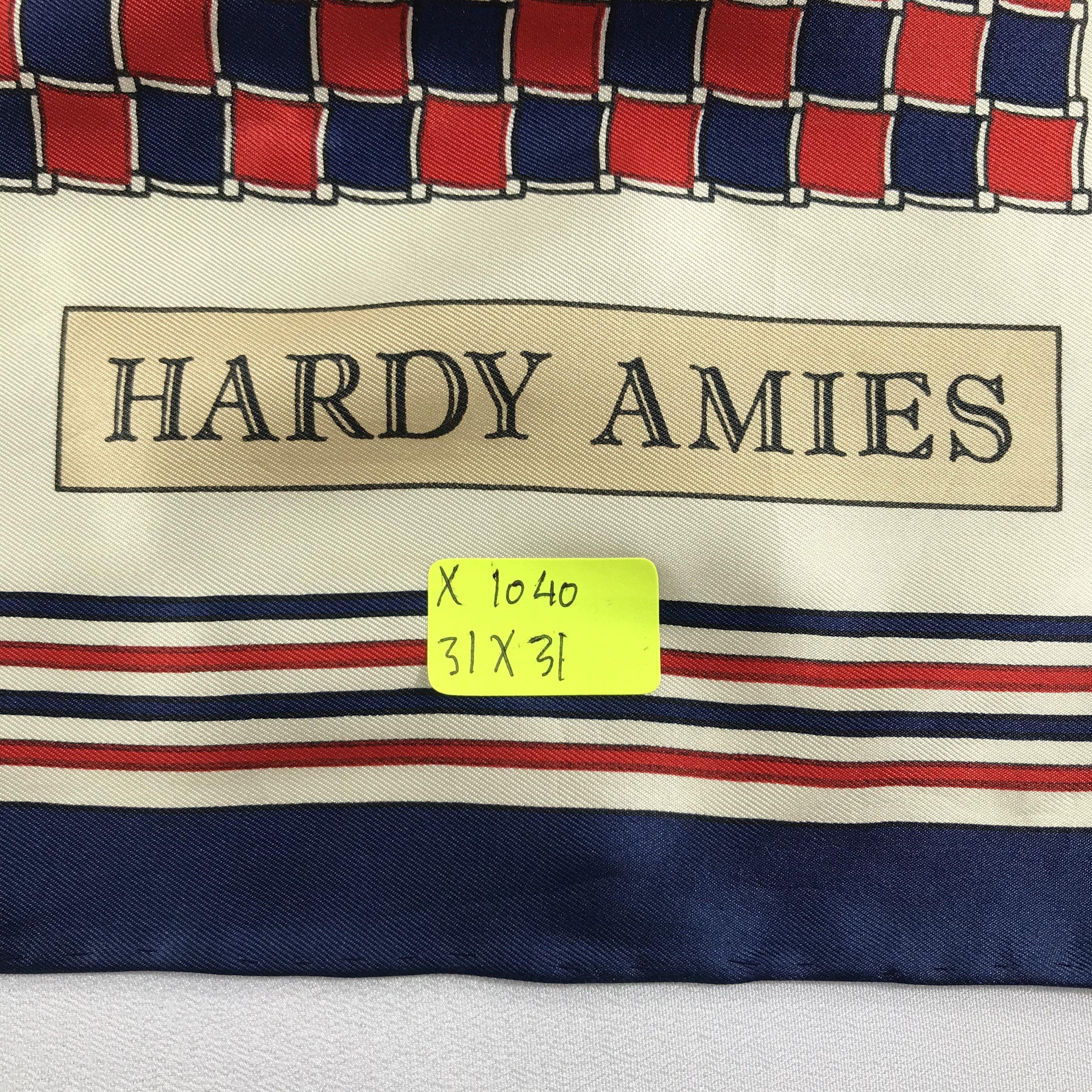 Hardy Amies × Vintage Vintage Hardy Amies Silk Scarf Size ONE SIZE - 6 Thumbnail