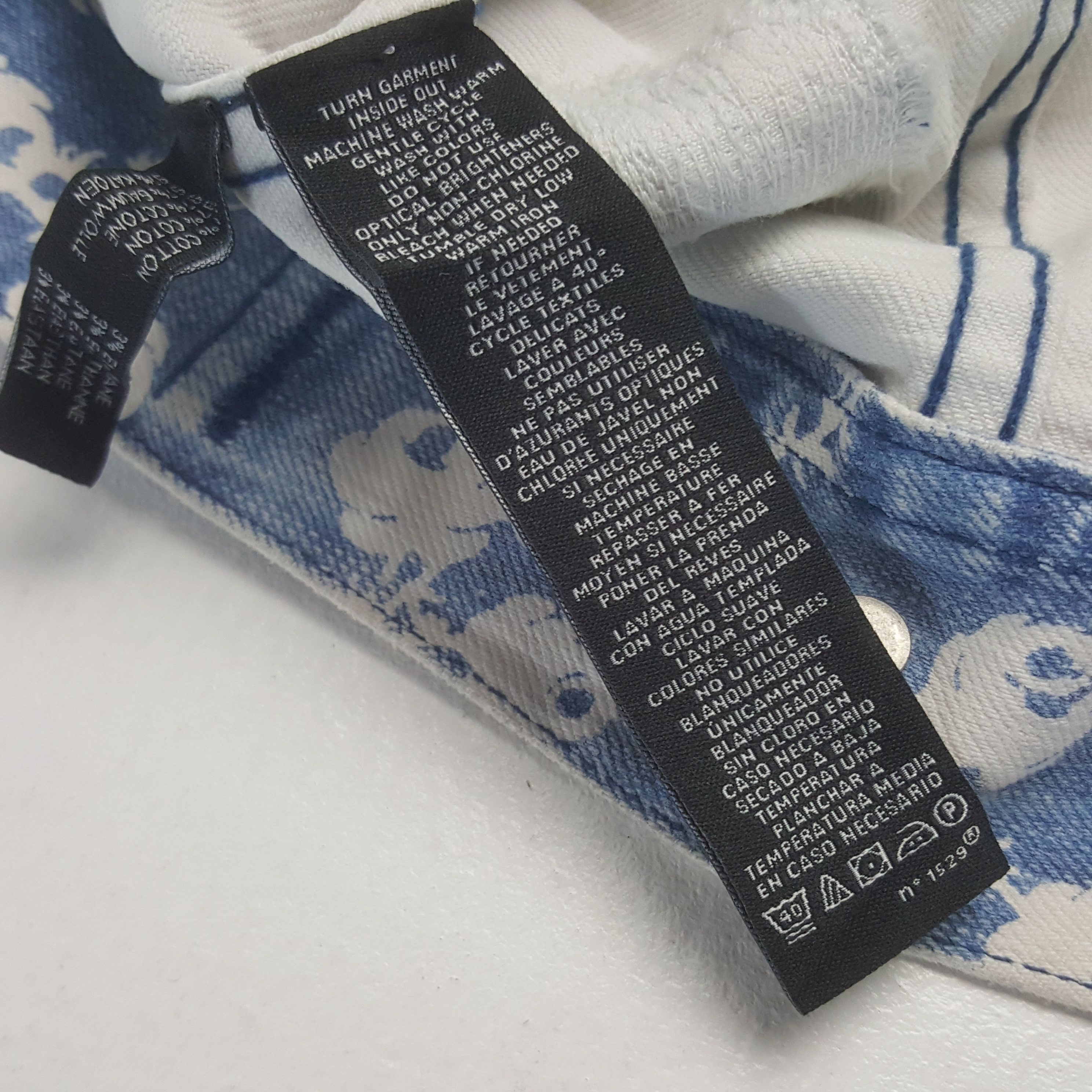 Ralph Lauren Vintage Ralph Lauren American Flowers Denim Jacket C303N14 Size XXS / US 00 / IT 34 - 10 Thumbnail