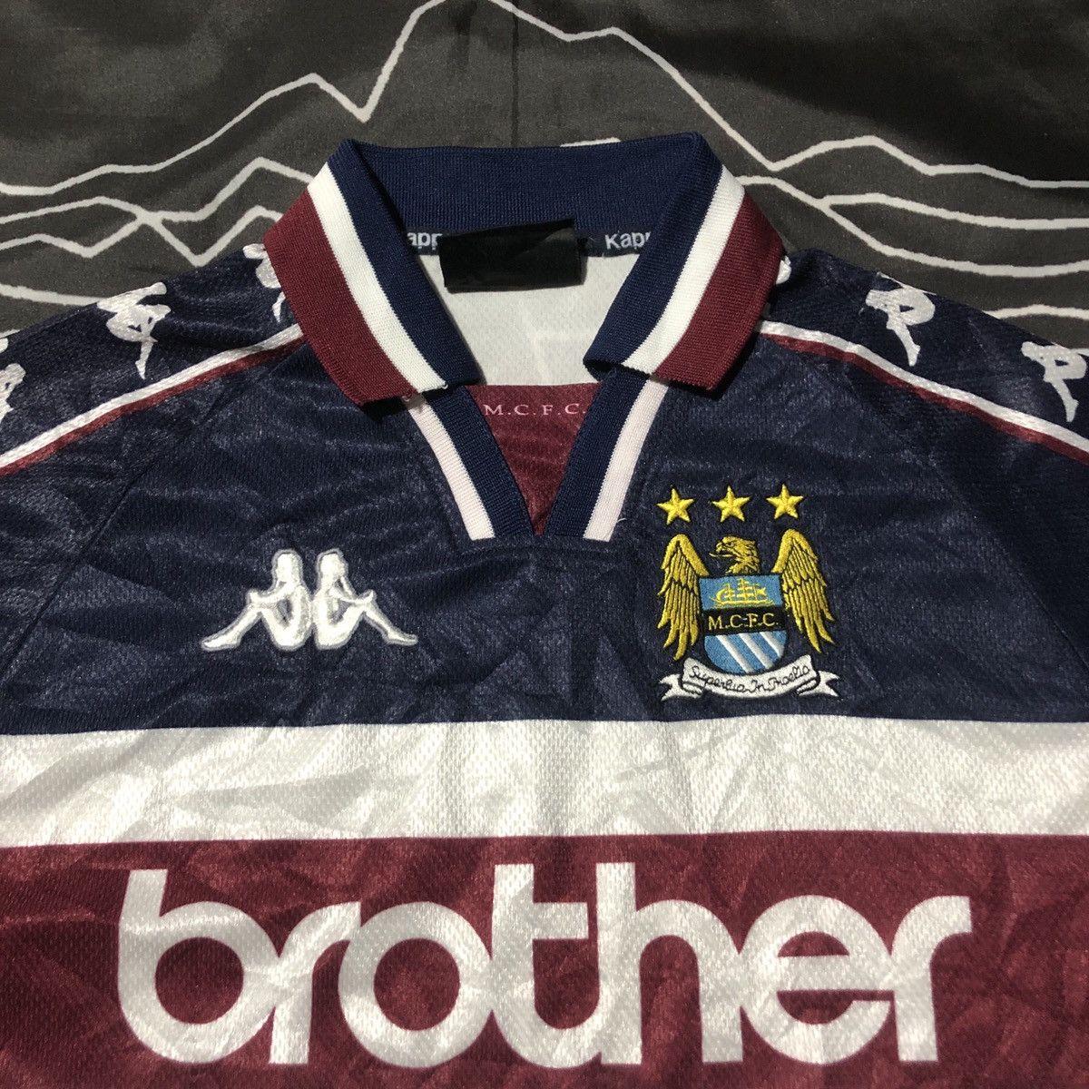 Other Vintage Kappa Manchester City Football Jersey 1997-98 Away Size US S / EU 44-46 / 1 - 4 Thumbnail