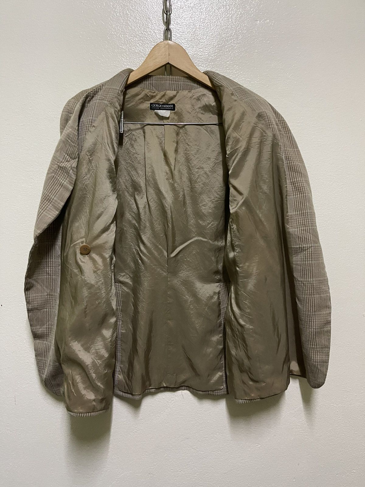 Giorgio Armani × Vintage Giorgio Armani Blazer Jacket 42 Size M / US 6-8 / IT 42-44 - 7 Thumbnail
