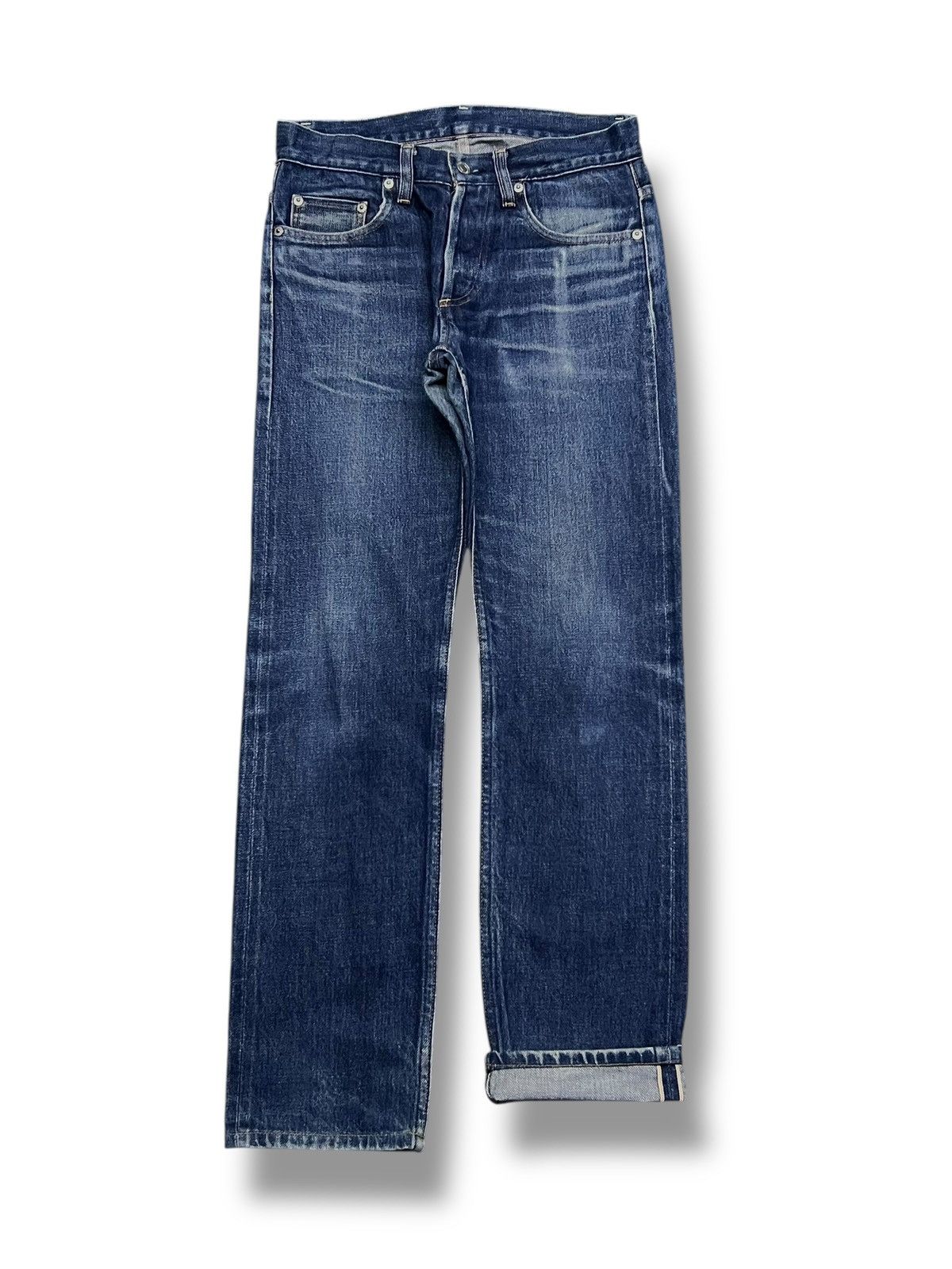 United Arrows Slim Fit Vintage Beauty & Youth United Arrows - Faded Wash Size US 29 - 2 Thumbnail