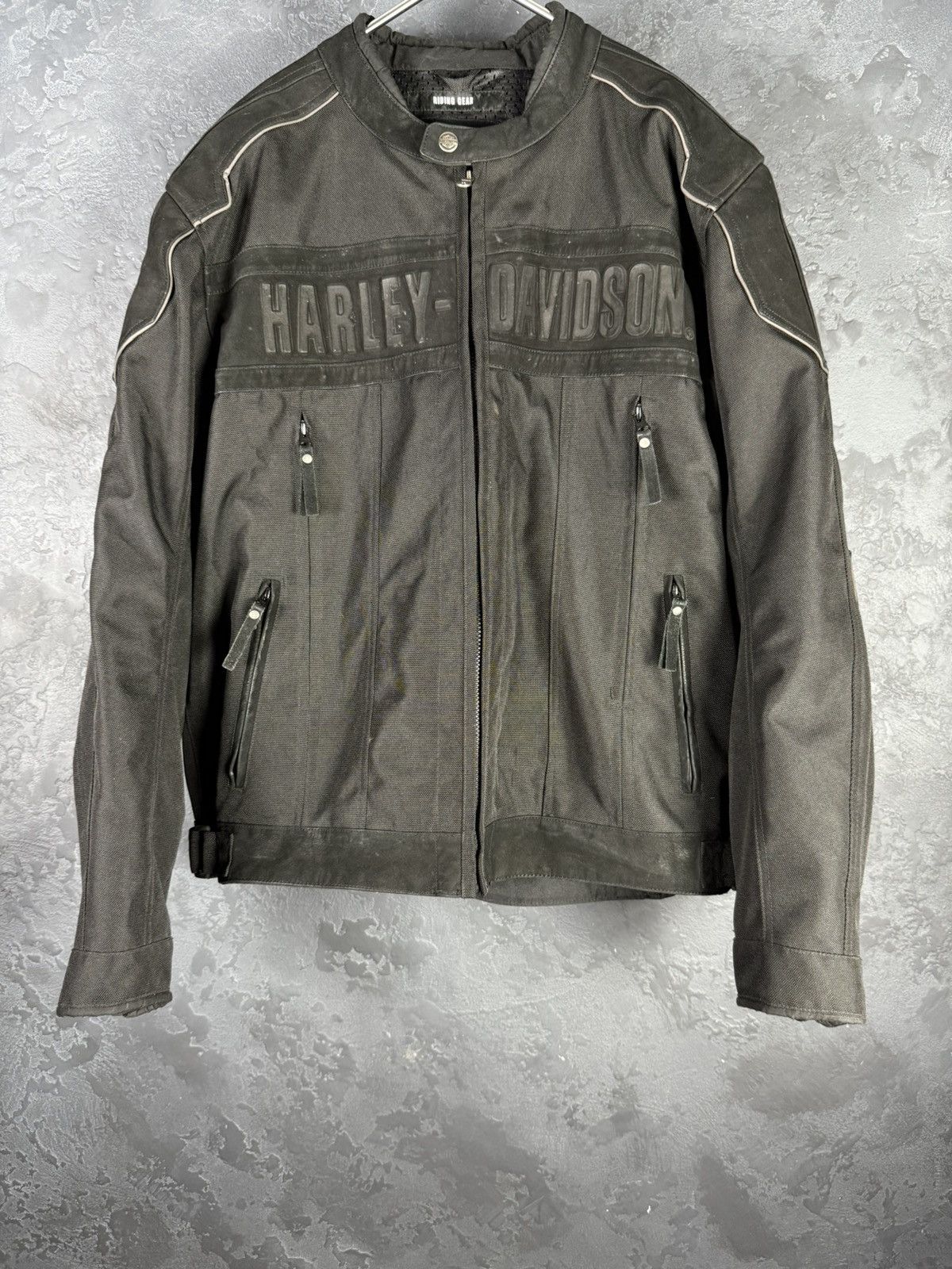 Harley Davidson Harley Davidson Authority Leanther Textile Jacket Body Armor Size US XL / EU 56 / 4 - 3 Thumbnail