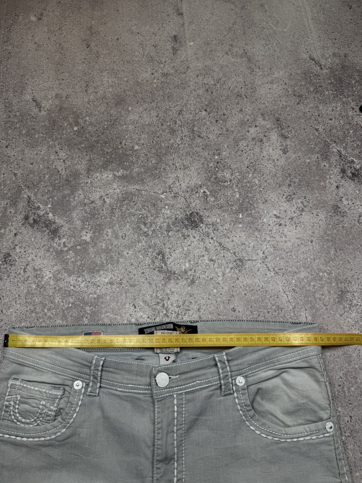 True Religion Vintage True Religion Y2K Baggy Flared Japanese Silver Jeans Size US 36 / EU 52 - 10 Thumbnail