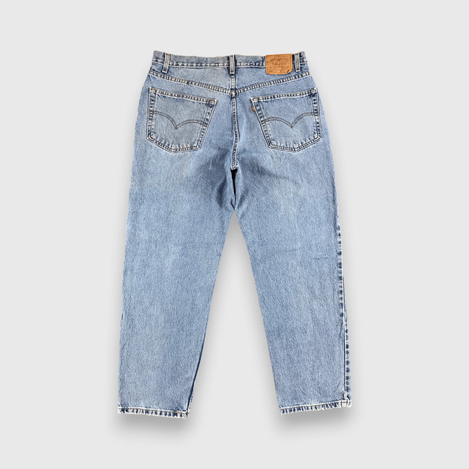 Levi's Light Wash Vintage 90s Levis 550 Jeans-J1158 Size US 37 - 2 Thumbnail