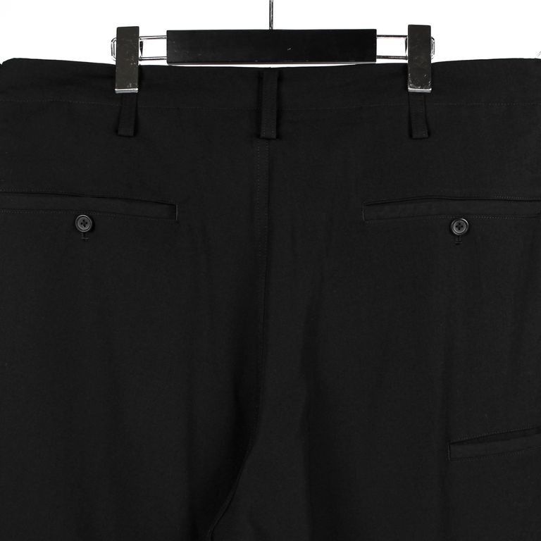 Yohji Yamamoto Yohji Yamamoto Pour Homme Wool SIDE 3ST TUCK PANTS TrouserS Size US 30 / EU 46 - 17 Thumbnail