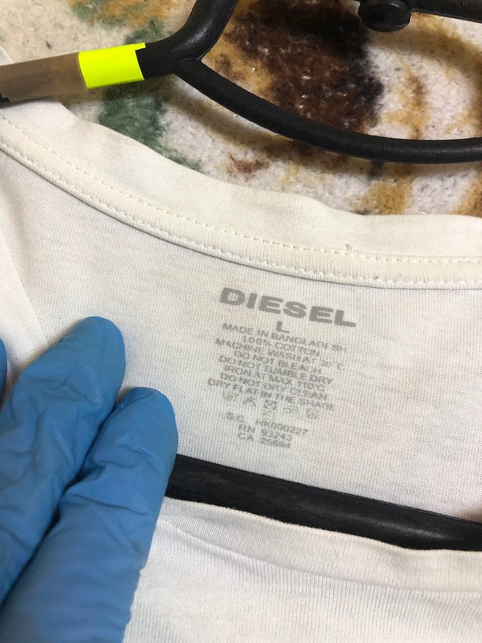Diesel Vintage T-shirts Diesel Big Logo Only The Brave Y2K 00s Size US L / EU 52-54 / 3 - 5 Thumbnail