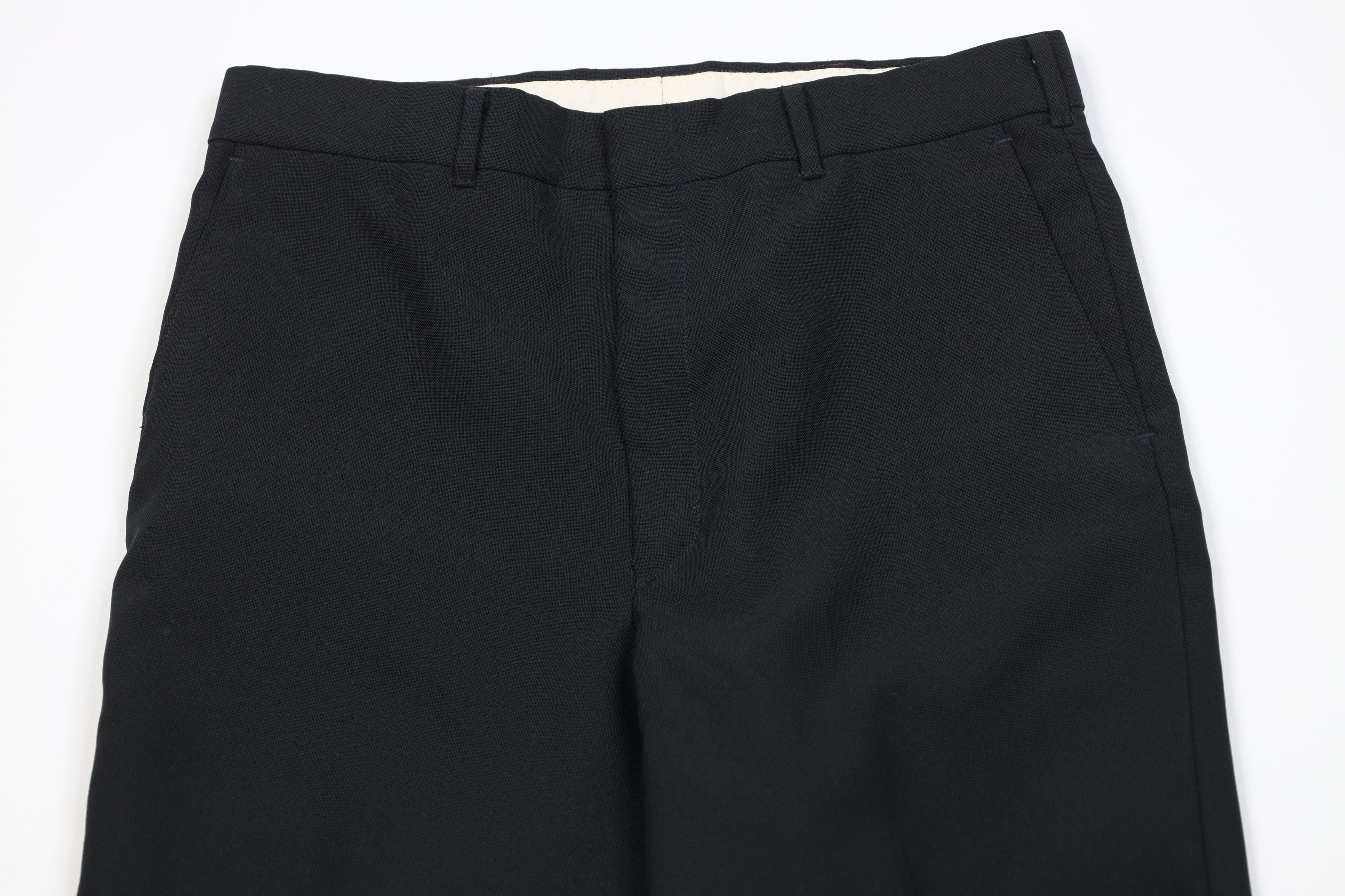 Vintage Vintage 70s Streetwear Straight Leg Chino Pants Black USA Size US 30 / EU 46 - 2 Thumbnail
