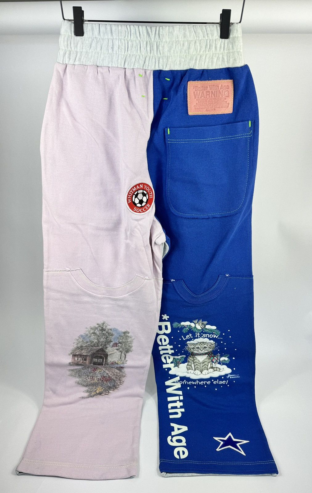 Better With Age HOLLYWOOD RECONSTRUCTED SWEATPANTS Size US 34 / EU 50 - 2 Thumbnail
