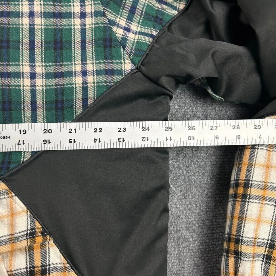 Shein Shein Jacket Mens XL Plaid Anorak Flannel Shacket Quilt Size US XL / EU 56 / 4 - 4 Thumbnail