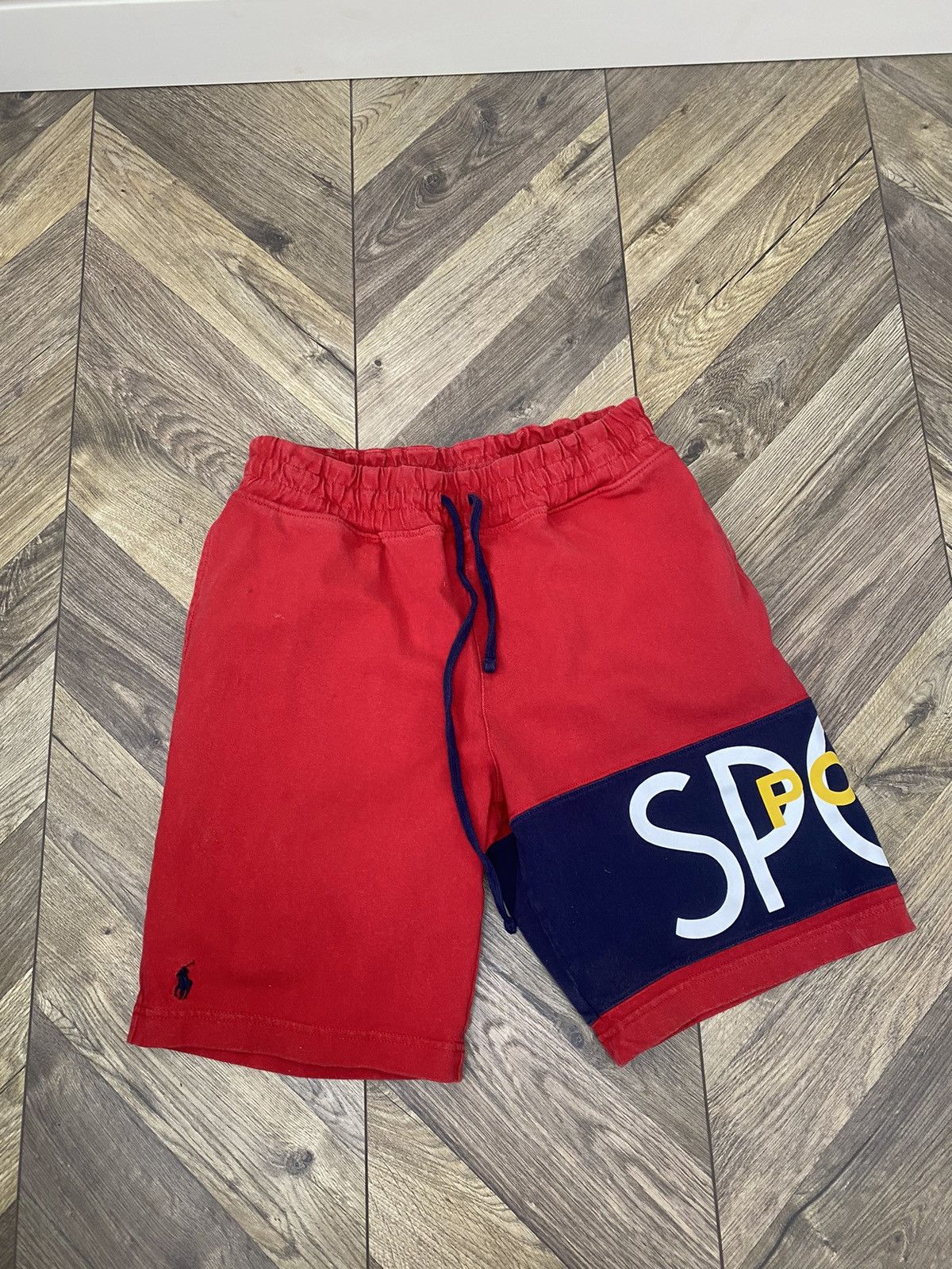 Polo Ralph Lauren × Vintage Vintage POLO RALPH LAUREN POLO SPORT RL 2000 RED SHORTS Size US 28 / EU 44 - 3 Thumbnail