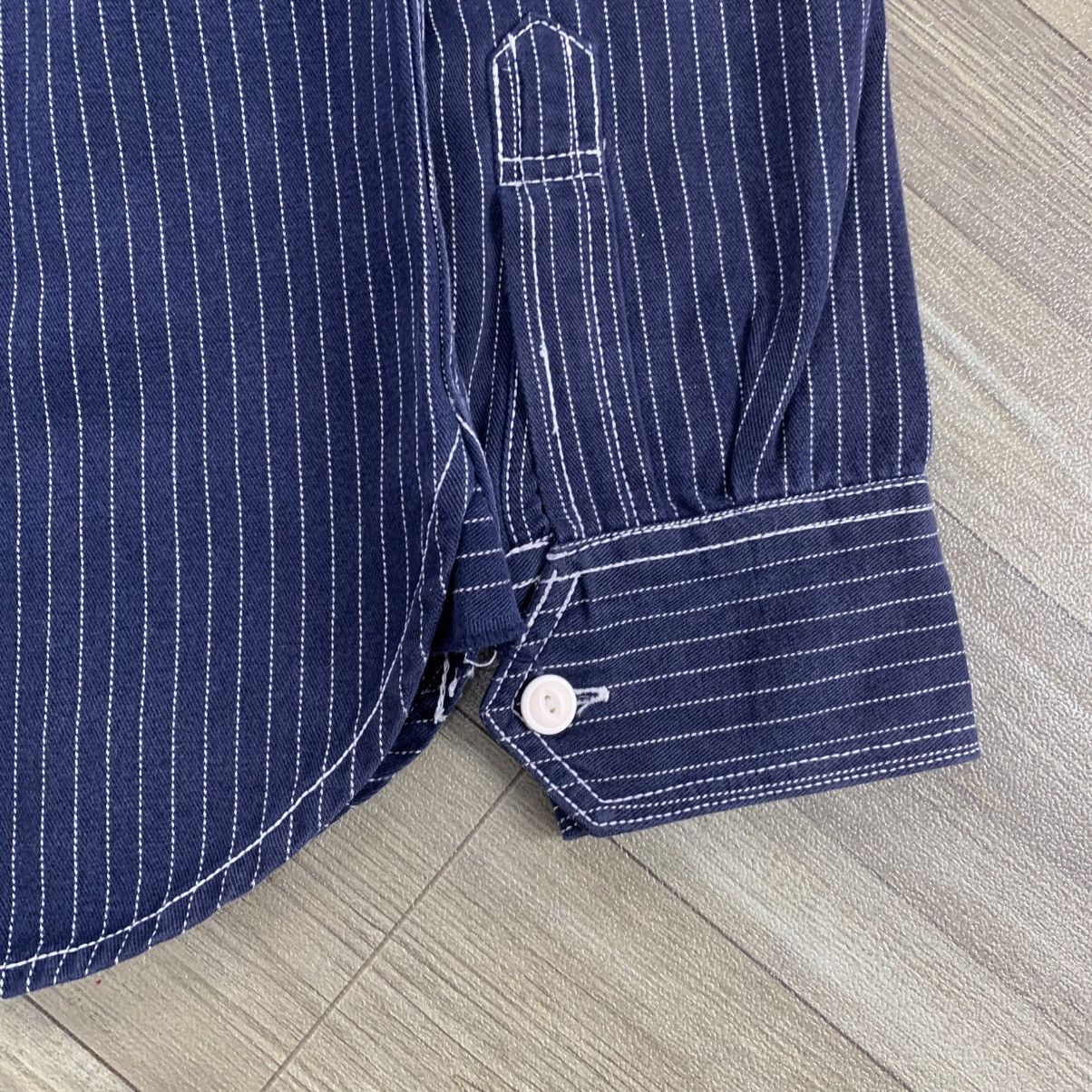 Post Overalls Post Overalls Union Made Hickory Denim Shirt Size US L / EU 52-54 / 3 - 13 Thumbnail