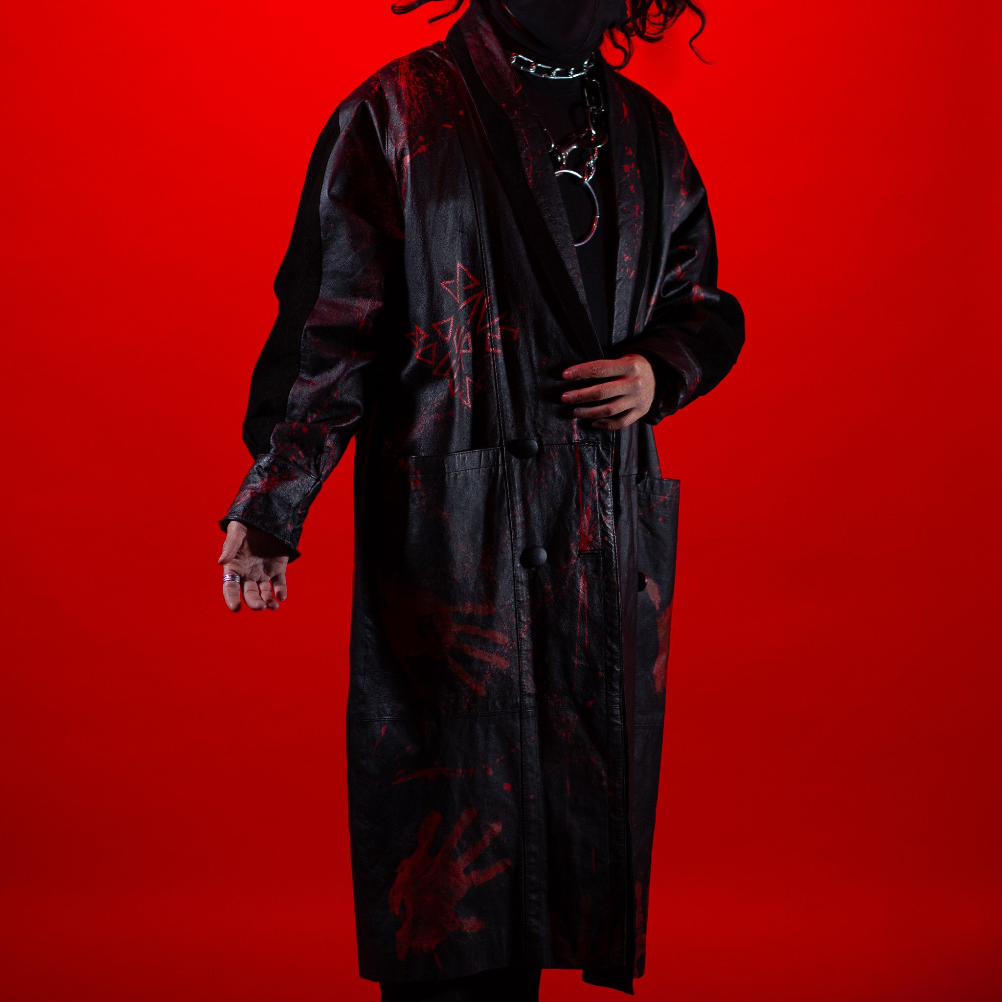 Marc Jacobs 008 Save our Souls Trench Coat Jacket Genuine Leather Size US M / EU 48-50 / 2 - 3 Thumbnail