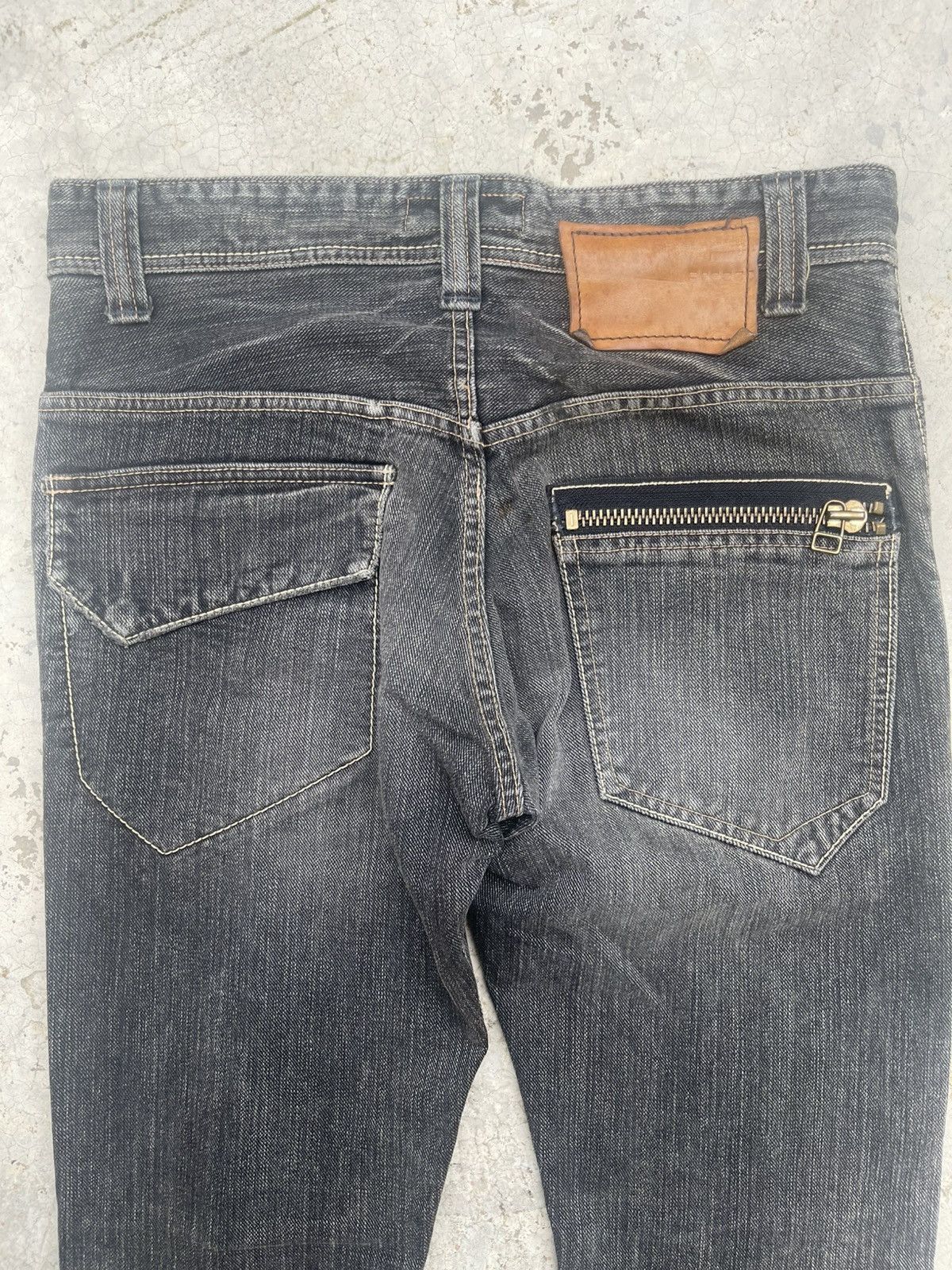 Johnbull Johnbull Kojima Japan Faded Black denim Size US 30 / EU 46 - 13 Thumbnail