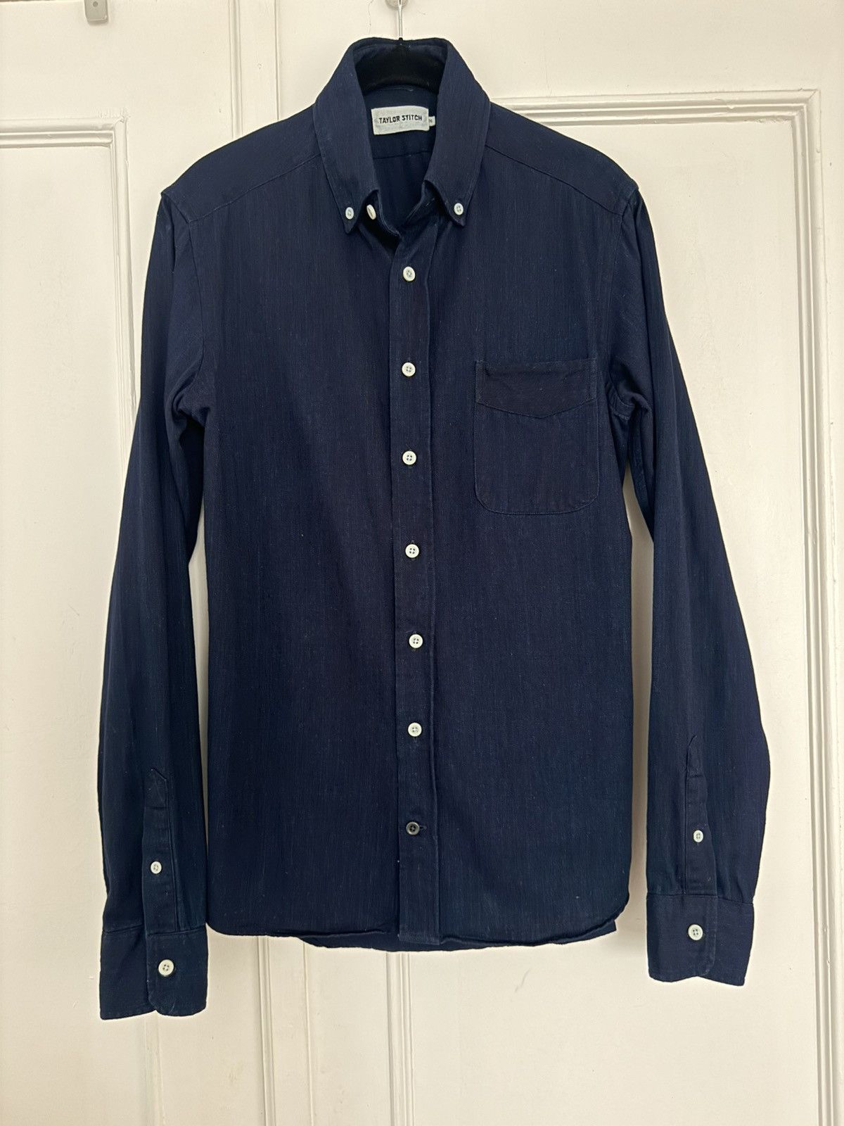 Taylor Stitch Taylor Stitch The Jack in Washed Indigo Twill Selvage XS 36 Size US XS / EU 42 / 0 - 7 Thumbnail
