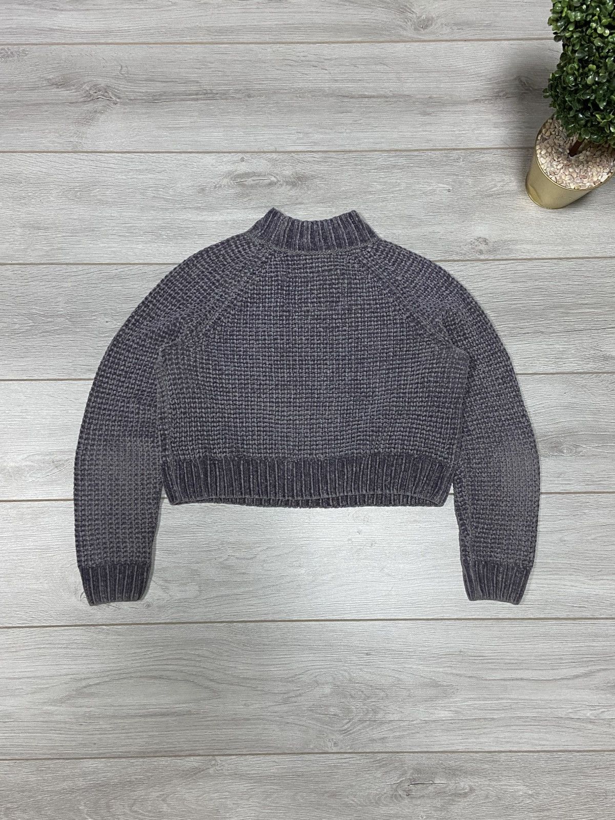 H&M × Maison Margiela Maison Margiela x H&M velour Sweater swetahsirt Luxury Size S / US 4 / IT 40 - 6 Thumbnail