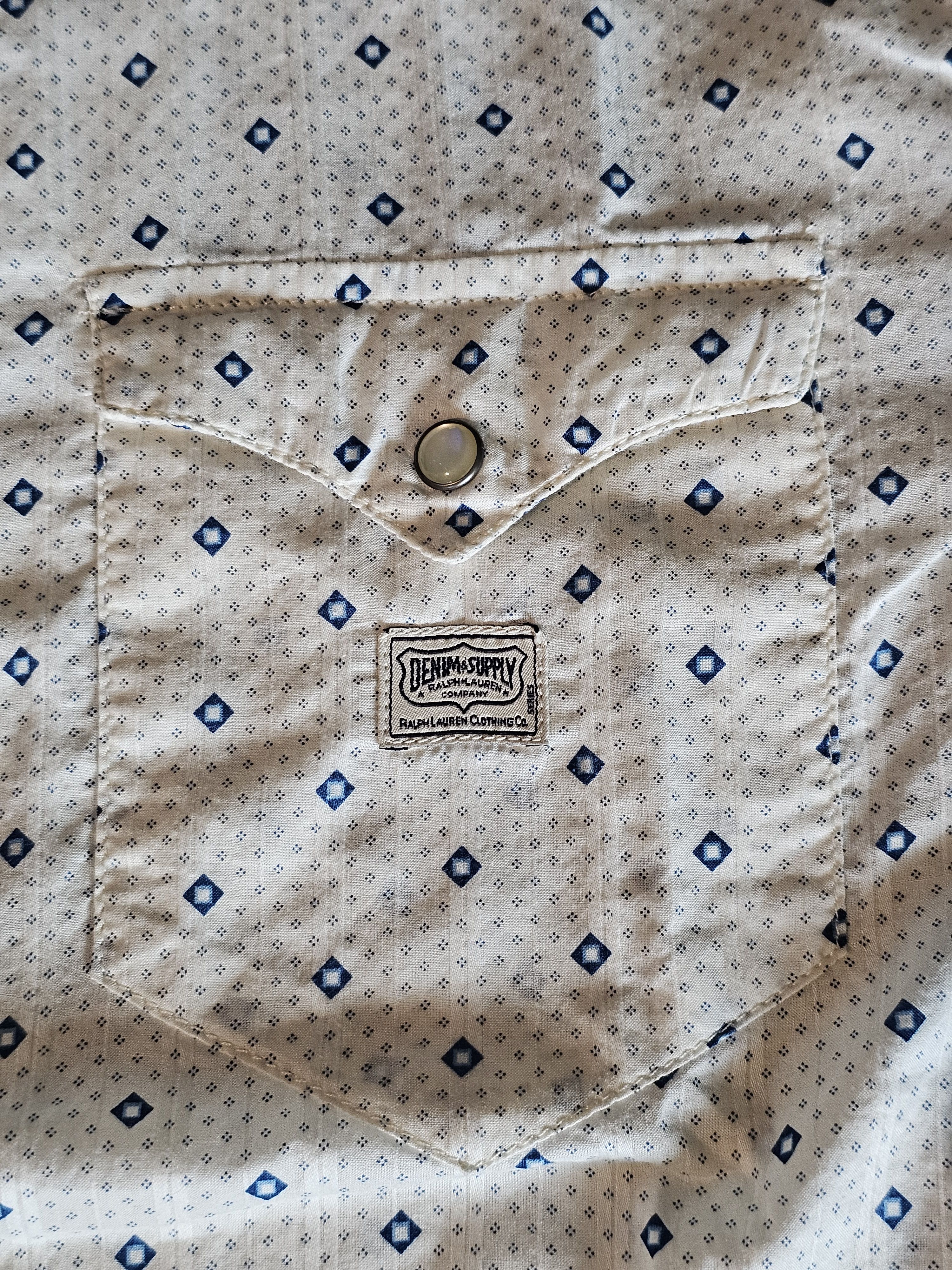 Denim & Supply Ralph Lauren Denim & Supply Ralph Lauren Western Pearl Snap Men's Sm Size US S / EU 44-46 / 1 - 3 Thumbnail