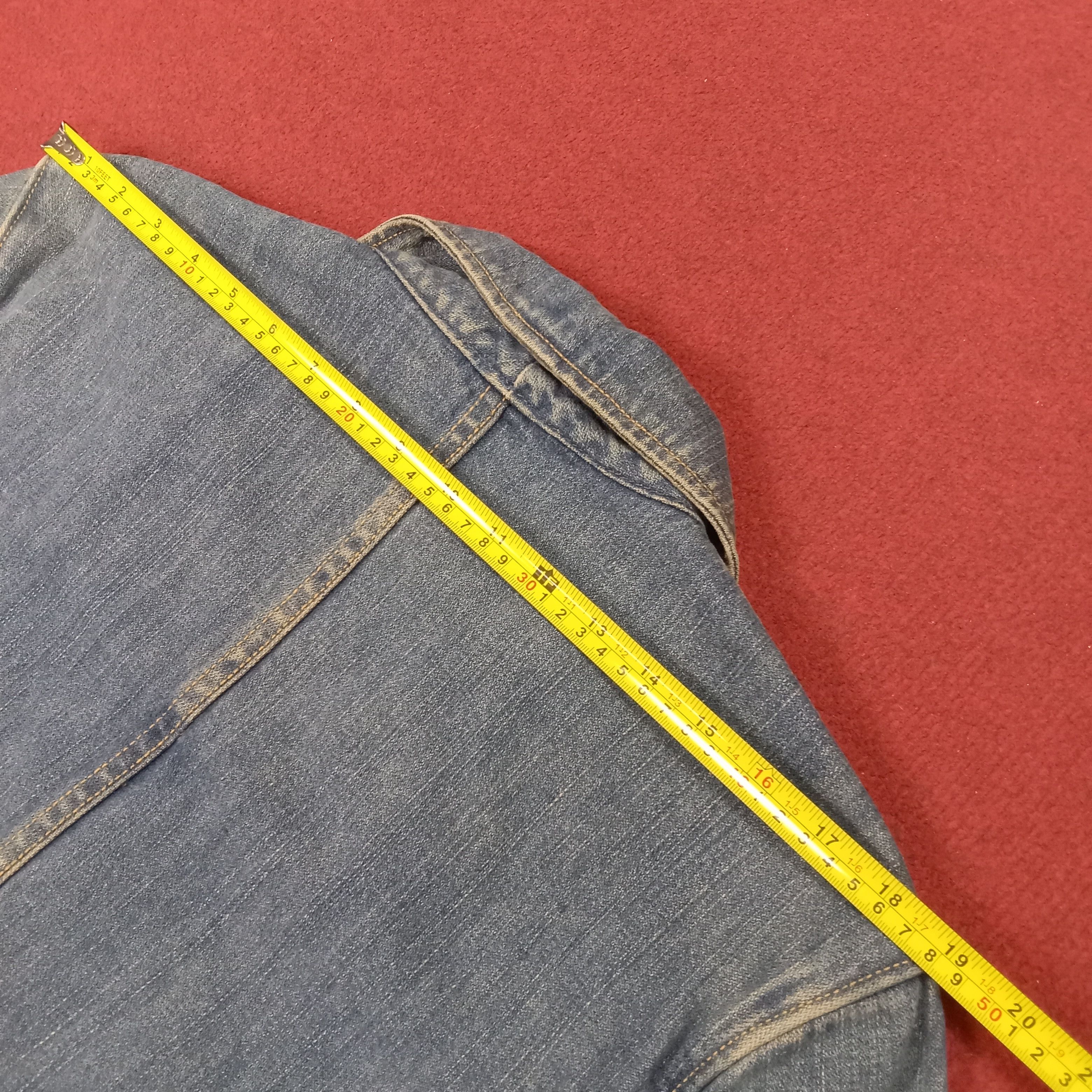Levi's × Vintage Levis Nice Design Casual Style Blazers Denim Jacket Size 38R - 10 Thumbnail