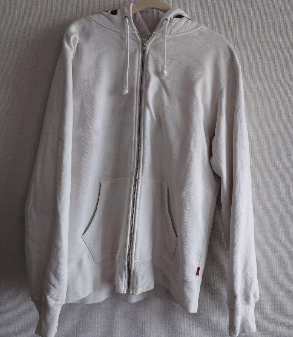 Supreme Supreme Bone Zip Up Hoodie White Blue Size US M / EU 48-50 / 2 - 3 Thumbnail