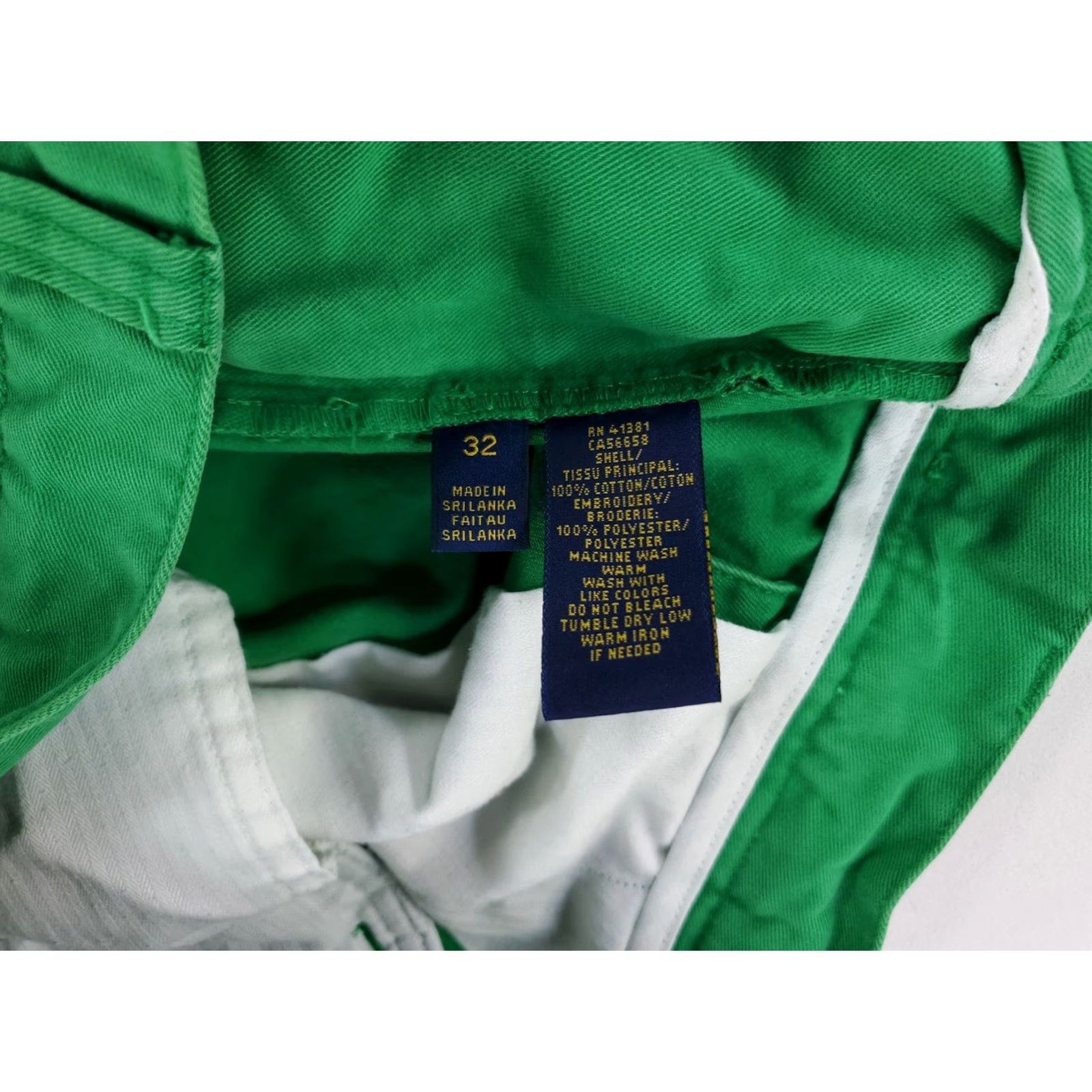 Polo Ralph Lauren Polo Ralph Lauren Shorts All Over Embroidered Whales Green Mens 32 Chino Size US XS / EU 42 / 0 - 3 Thumbnail
