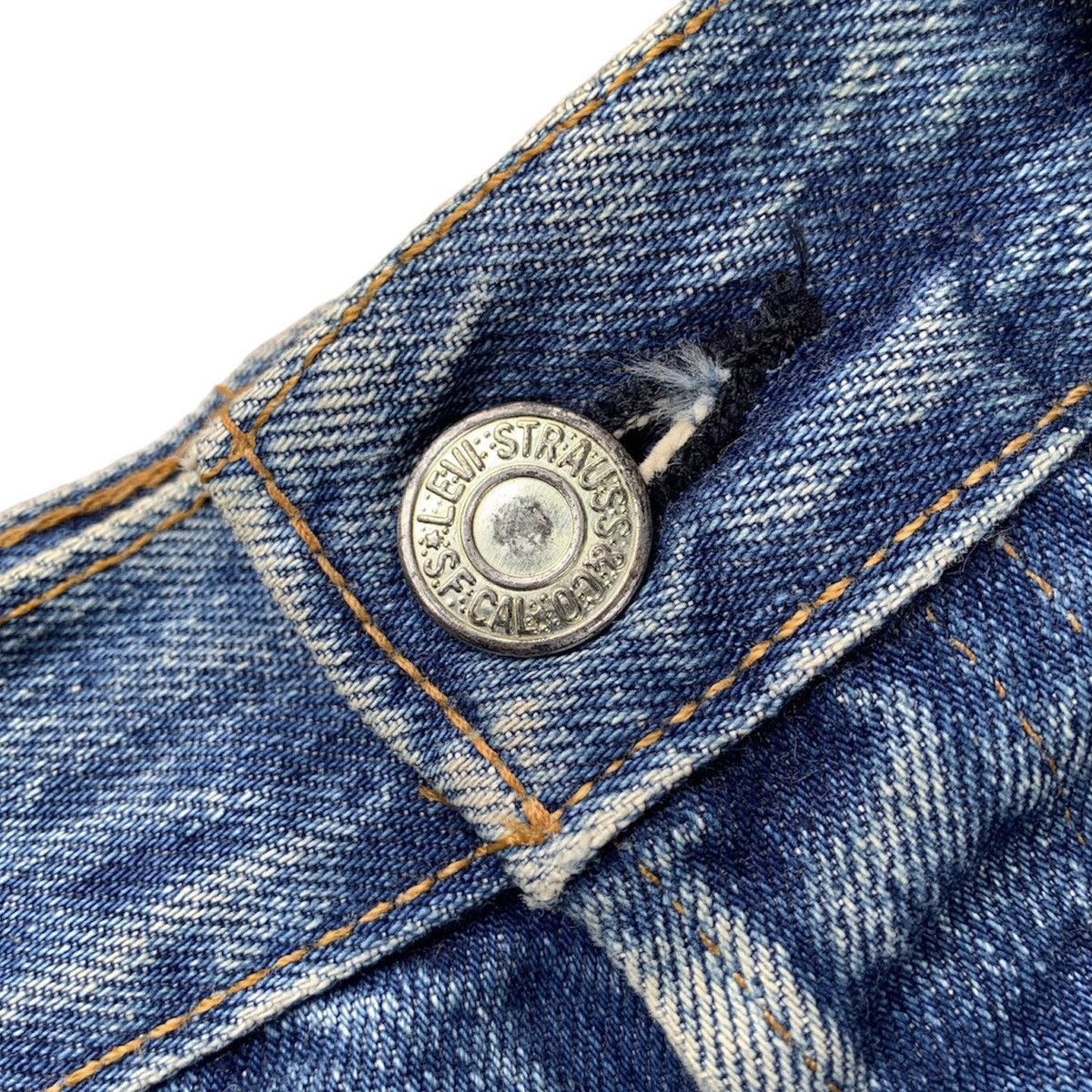 Levi's Vintage 90s Levis 501 Big E Selvedge Redline 555 Denim 31 Size US 31 - 11 Thumbnail